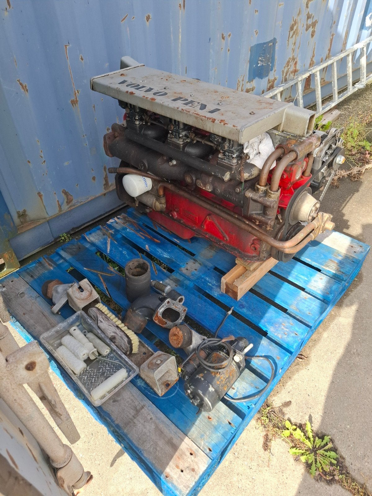 Volvo Penta AQ170A/270, Watersport en Boten, Ophalen of Verzenden, Gebruikt, Motor en Techniek