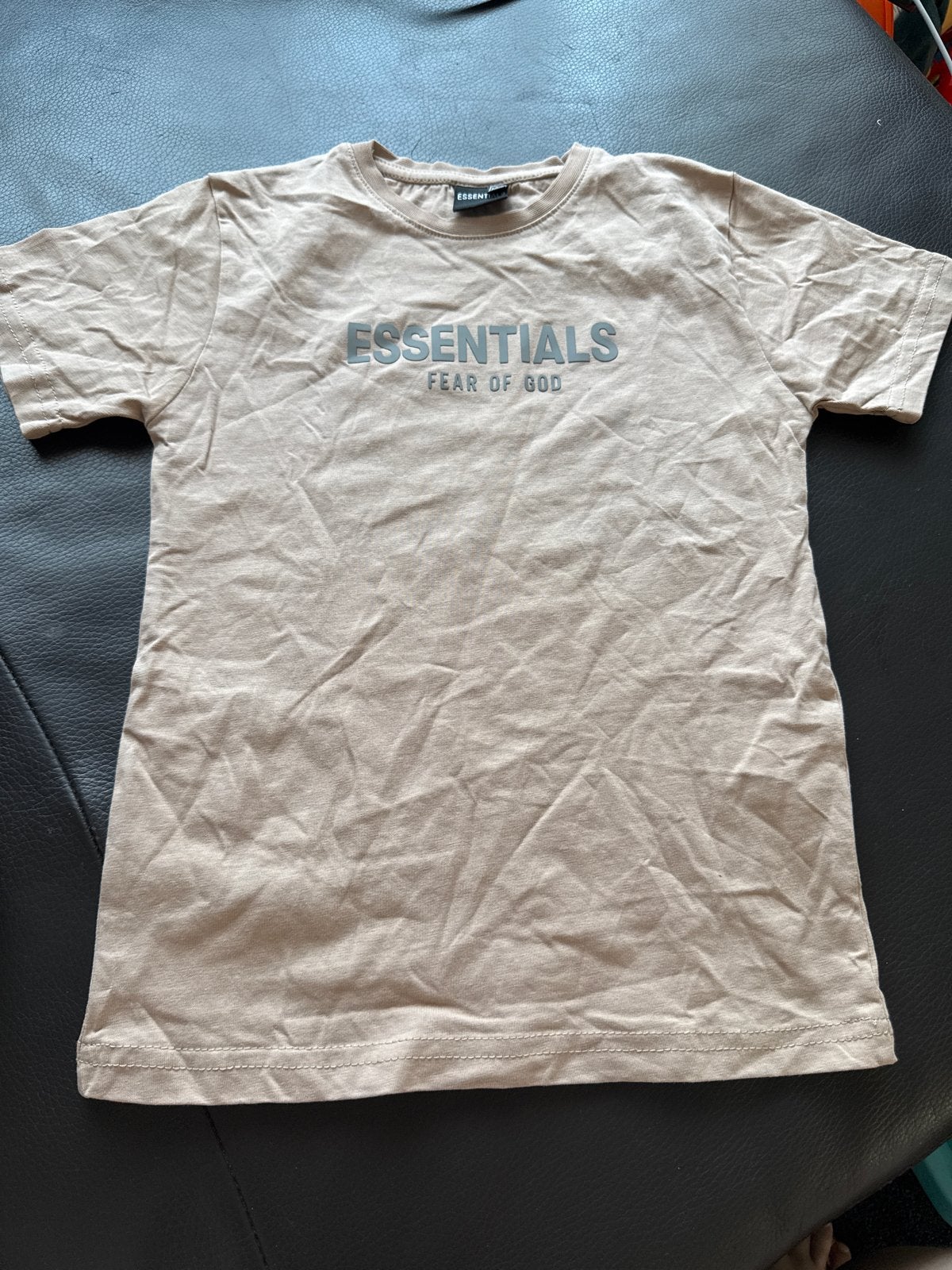 Essentials Fear of God T-shirt - Maat 128, Ophalen, Gebruikt, Jongen of Meisje, Shirt of Longsleeve
