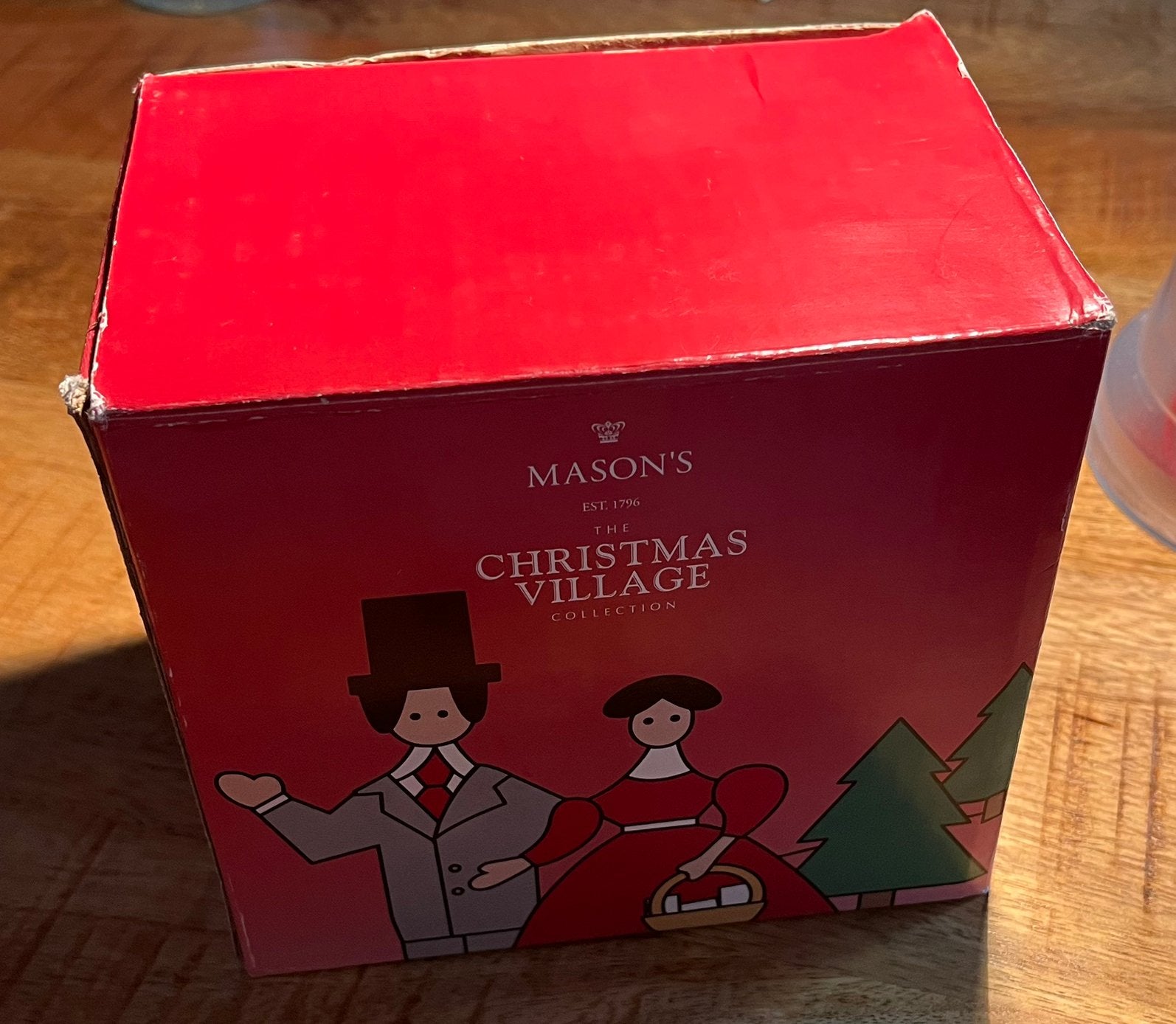 Mason’s Christmas Village mini mokken 2x nieuw in doos, Ophalen of Verzenden, Nieuw, Overige stijlen, Kop(pen) en/of Schotel(s)