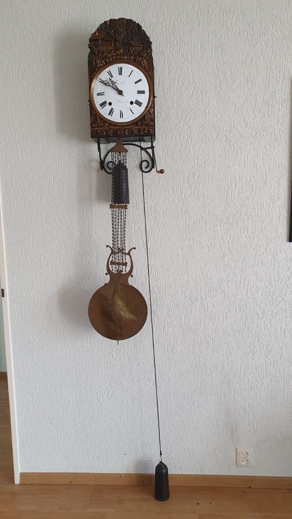 Antieke klok, Ophalen