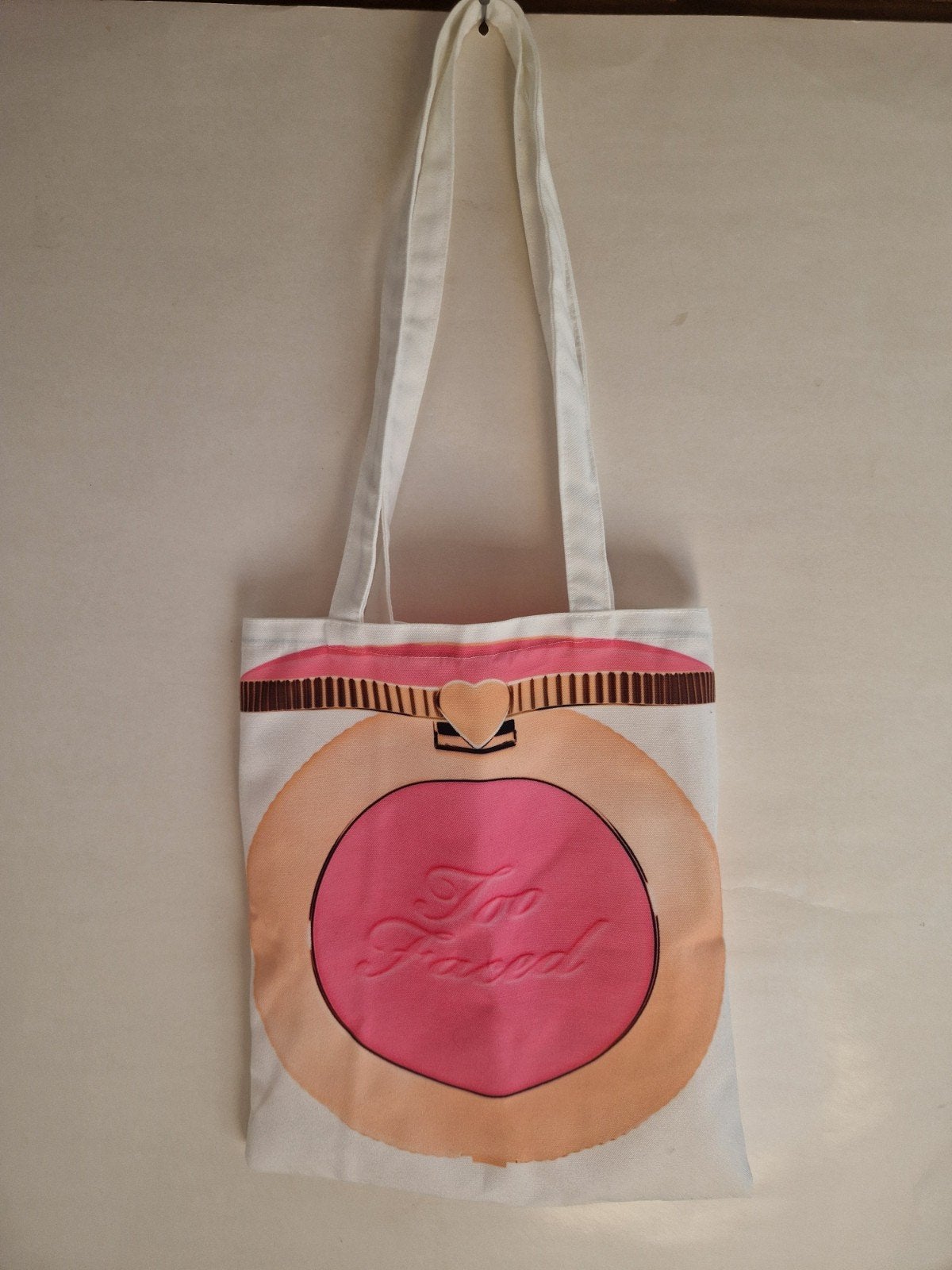 Too Faced Make-up Tasje / Tote Bag, Ophalen of Verzenden, Nieuw, Wit, Overige typen