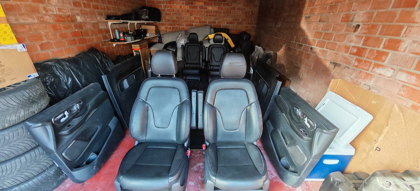 w447 compleet interieur v class, Auto-onderdelen, Ophalen, Gebruikt, Mercedes-Benz