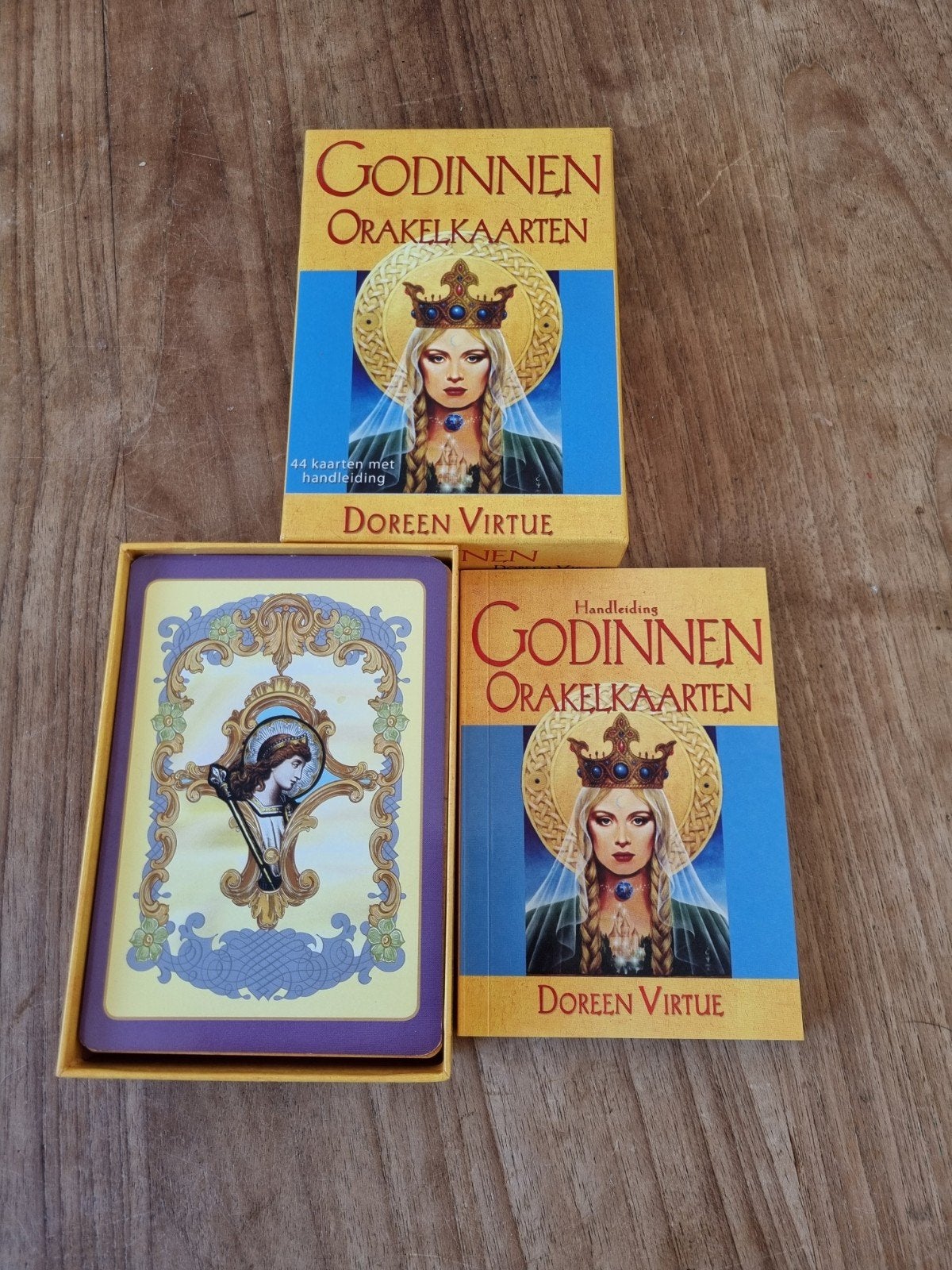 Doreen virtue godinnen orakelkaarten tarot esoterie, Ophalen of Verzenden, Zo goed als nieuw, Overige typen