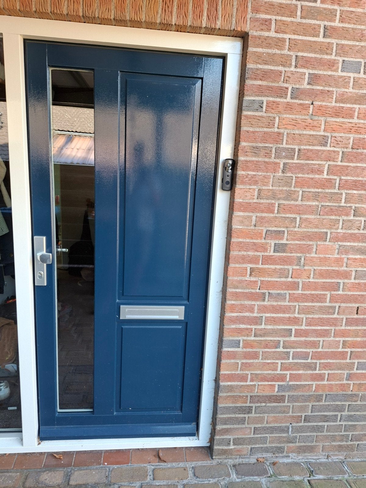 voordeur, Gebruikt, 150 tot 225 cm, Inclusief glas, Hout