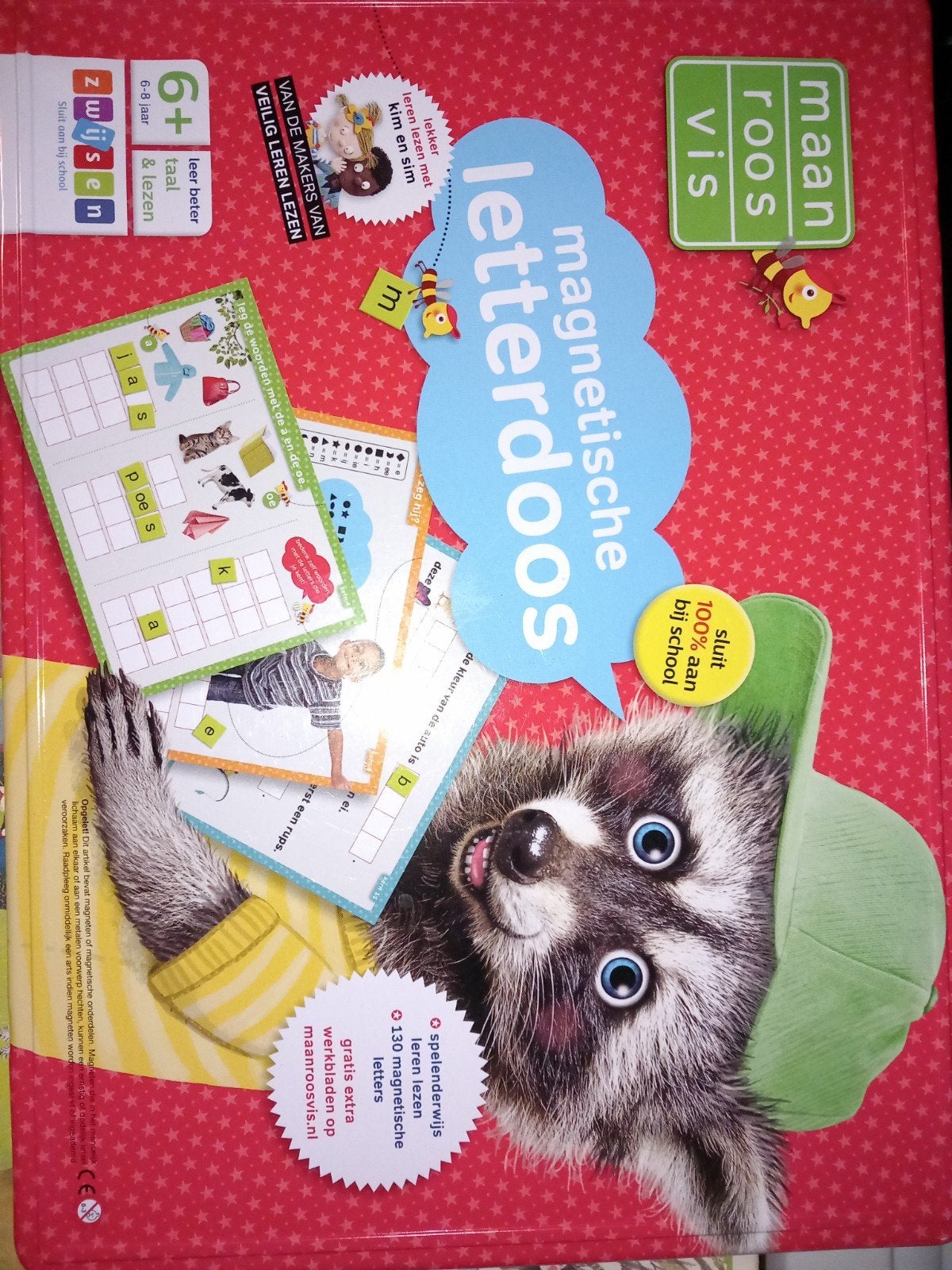 Magnetische Letterdoos - Taal en Lezen voor kinderen, Ophalen, Zo goed als nieuw, Taal en Lezen