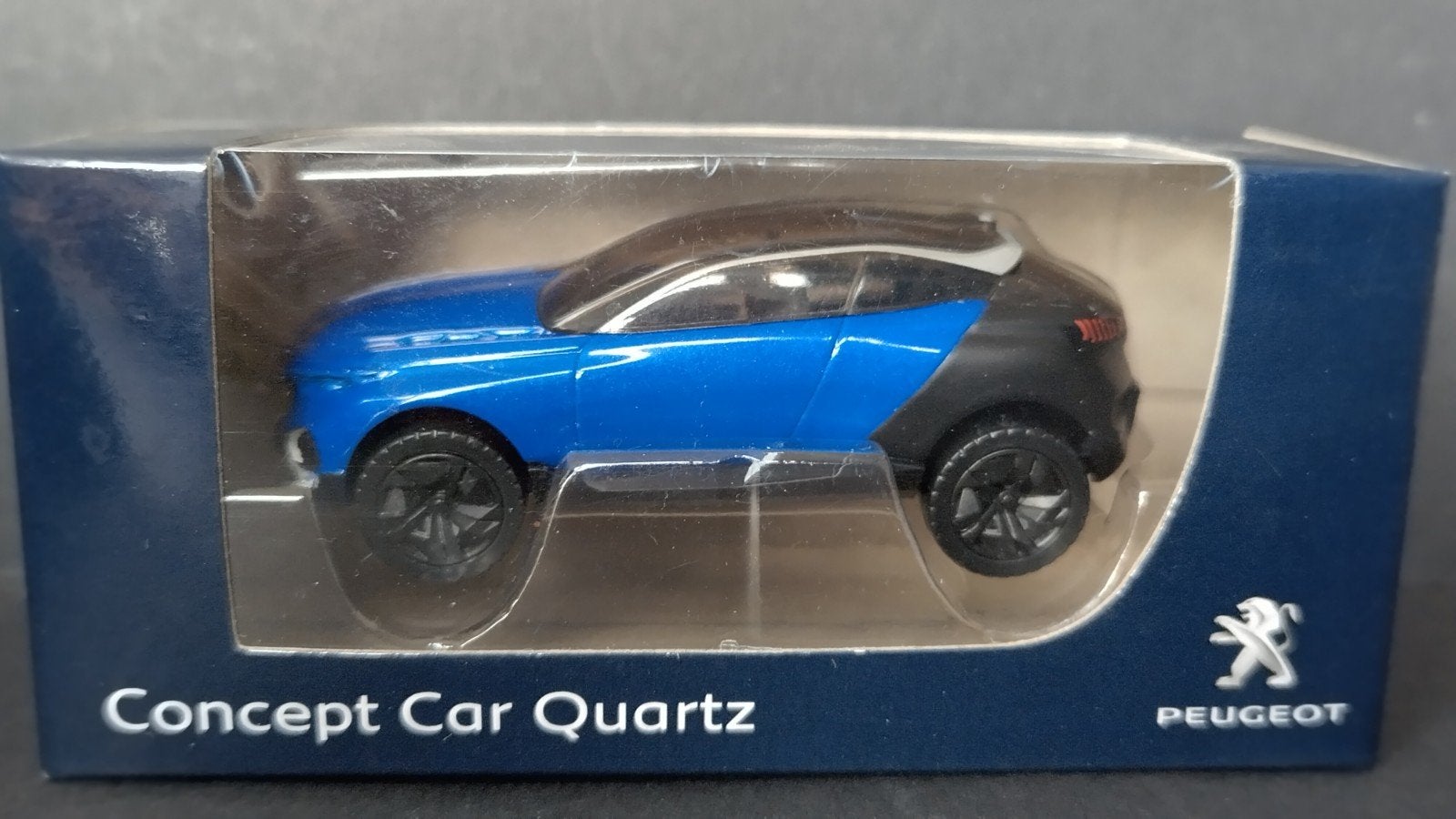 Peugeot Quartz Concept blue 1:64 3inch Norev Pol, Auto, Verzenden, ., Nieuw