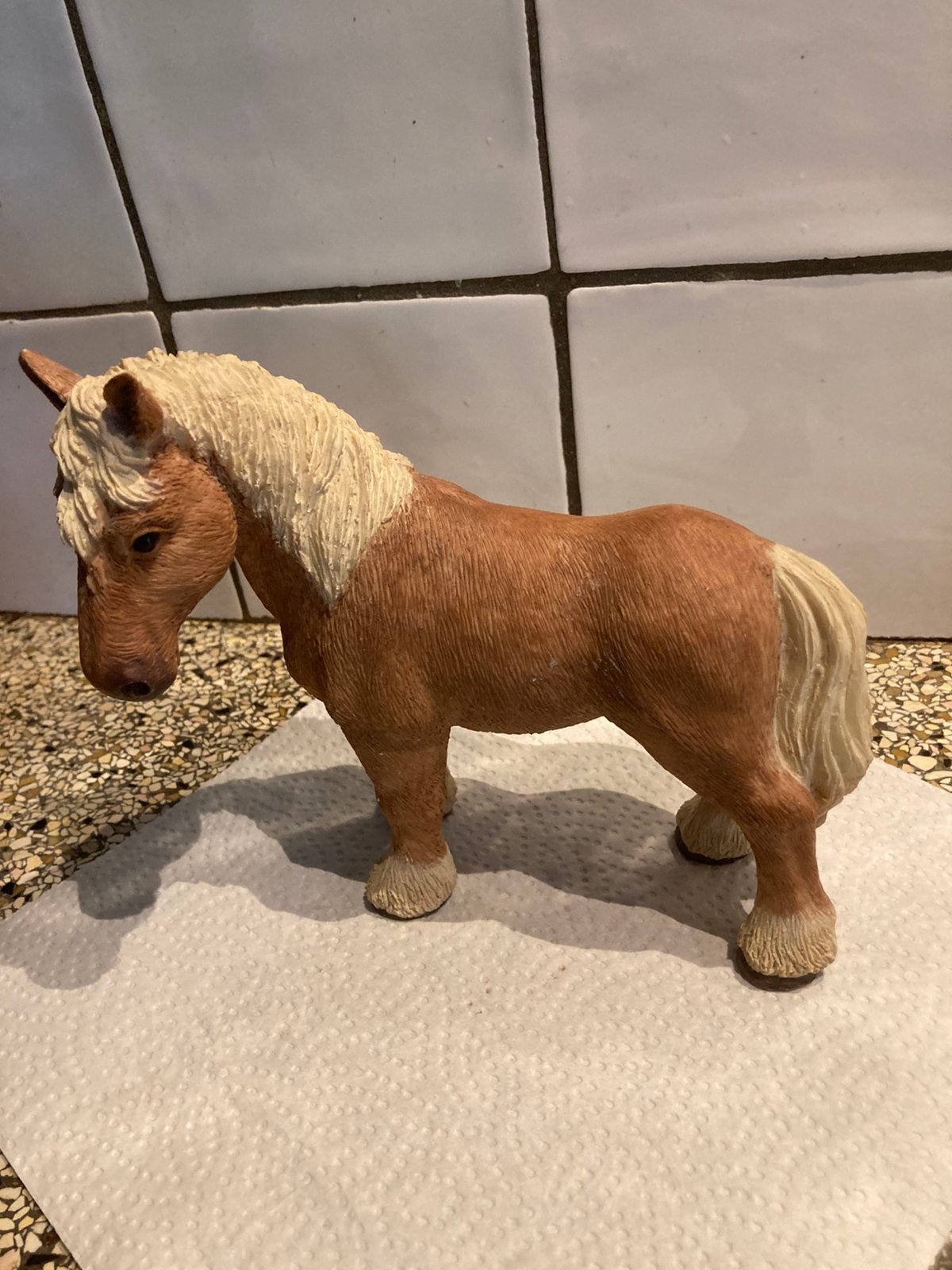 Mooi beeld paard, Ophalen of Verzenden, Zo goed als nieuw, Paard, Beeldje of Figuurtje