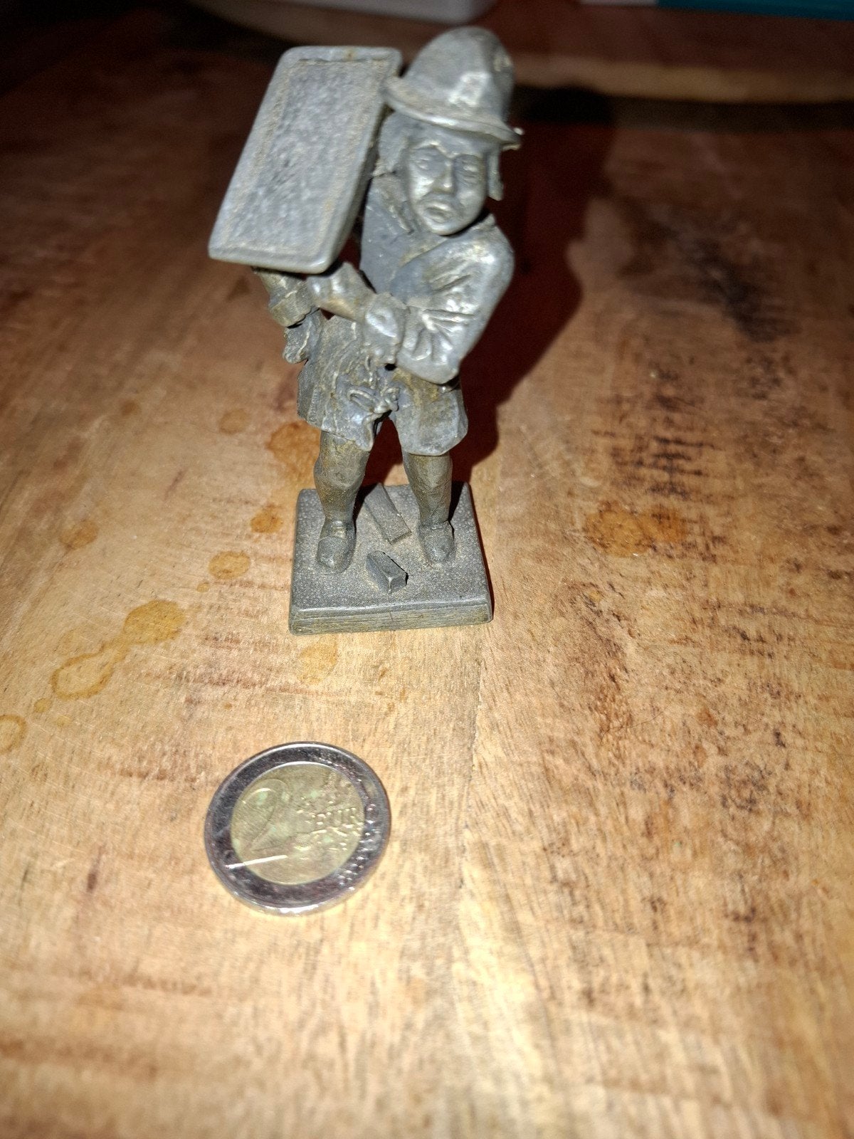 Vintage Tinnen Man KMD Daaldrop - Made in Holland, Ophalen of Verzenden