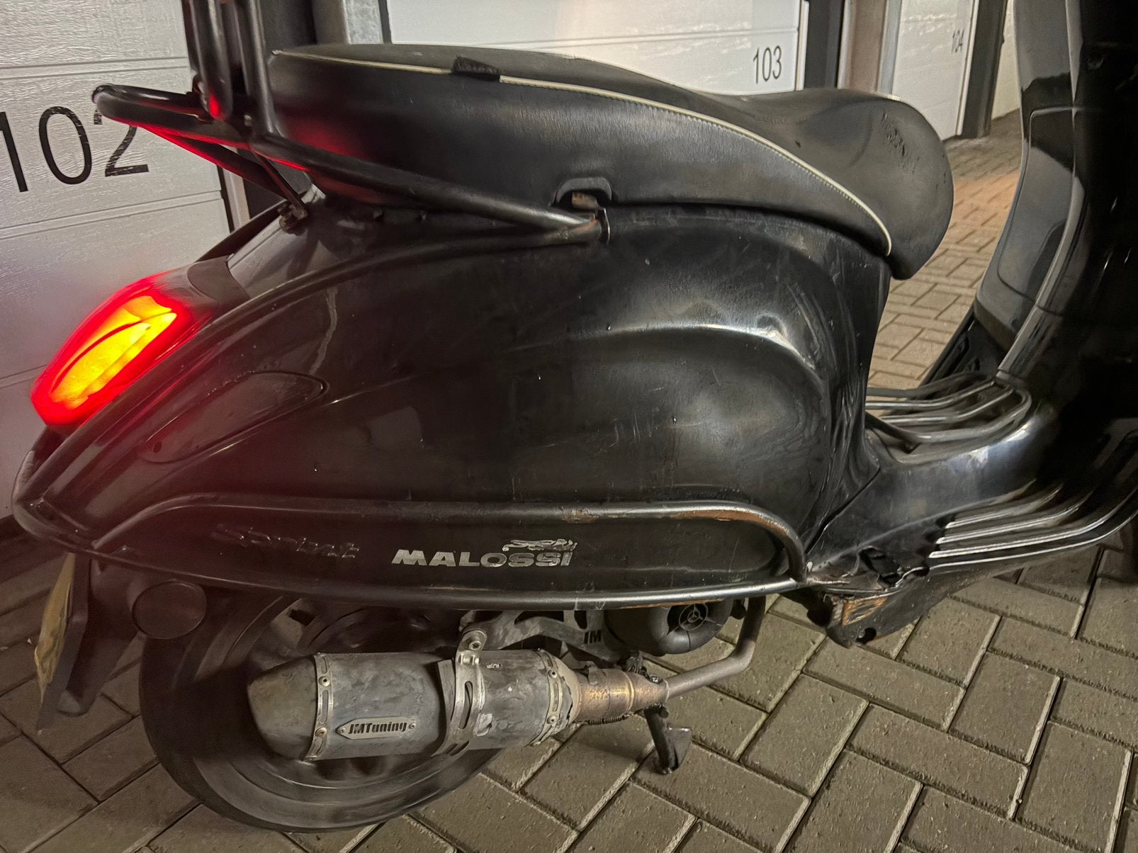 Vespa sprint brom wok, Ophalen, Gebruikt, Benzine, Vespa