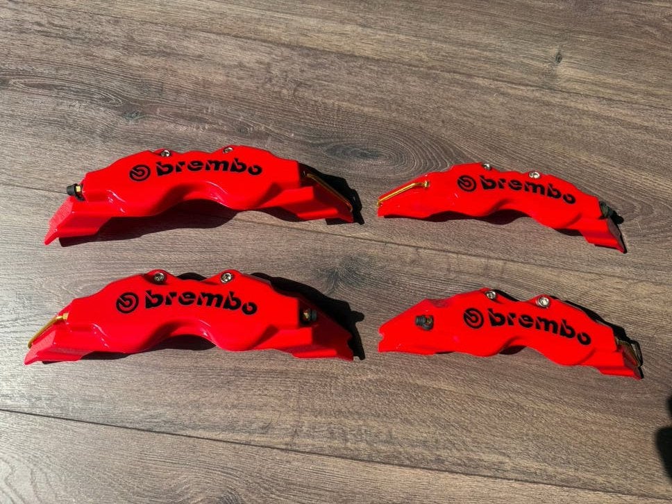 Brembo Remklauw Covers Rood – Set van 4 Sportieve look, Ophalen, Nieuw, Overige automerken