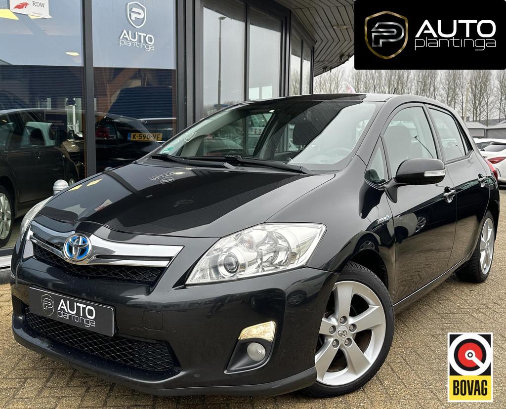 Toyota Auris 1.8 Full Hybrid Dynamic | VOLLEDIG DEALERONDERH, Euro 5, Gebruikt, 4 cilinders, Zwart