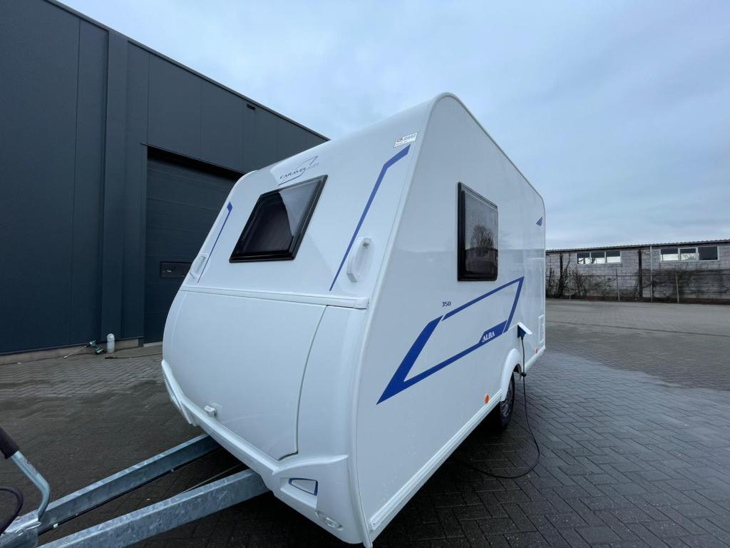 Caravelair Alba 350 Model 2026!, Caravans en Kamperen, Tot en met 2, Bedrijf, Treinzit, Schokbreker