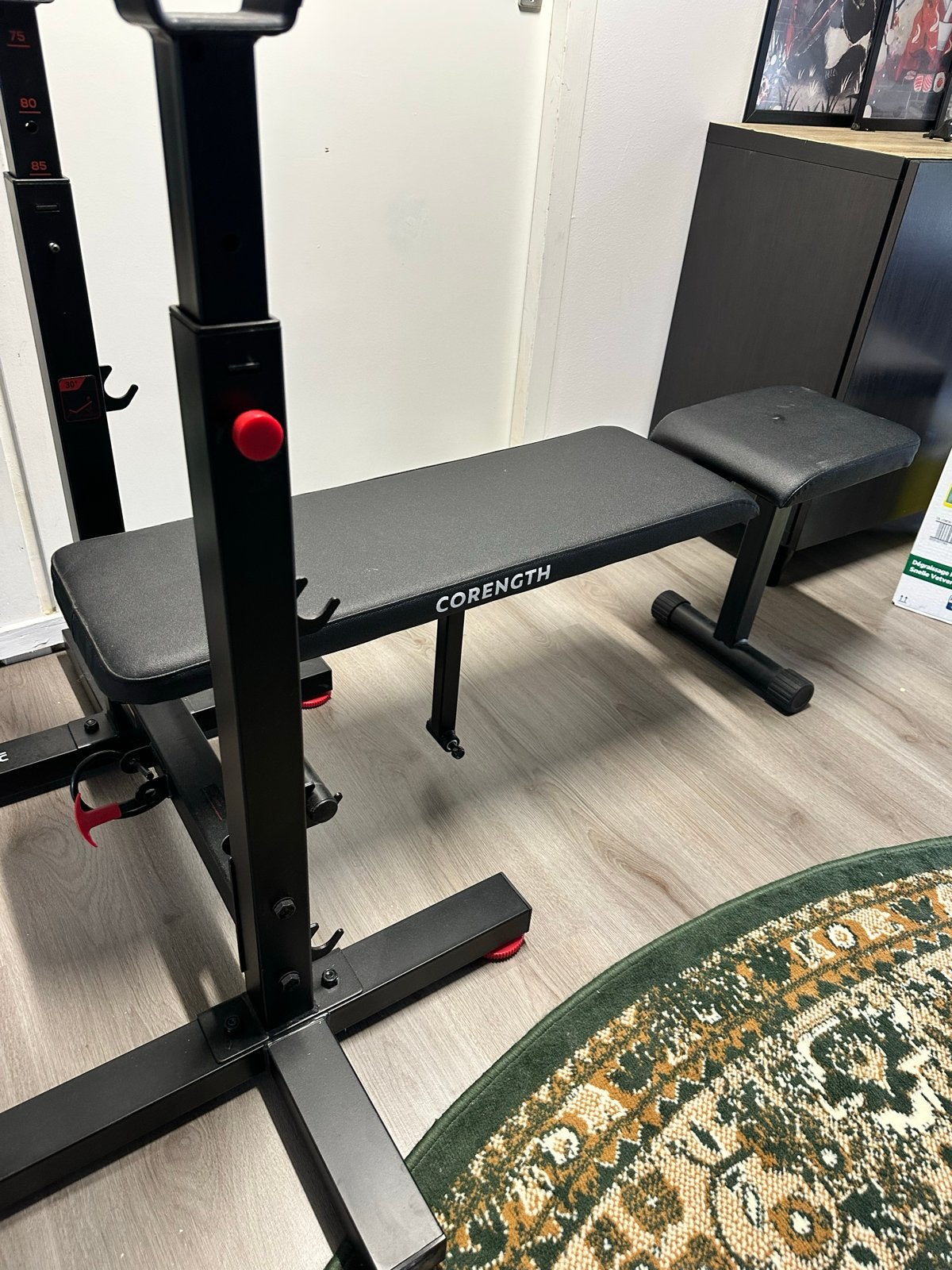 Corength fitnessbank - Zo goed als nieuw, Sport en Fitness, Ophalen of Verzenden, Zo goed als nieuw, Armen, Fitnessbank