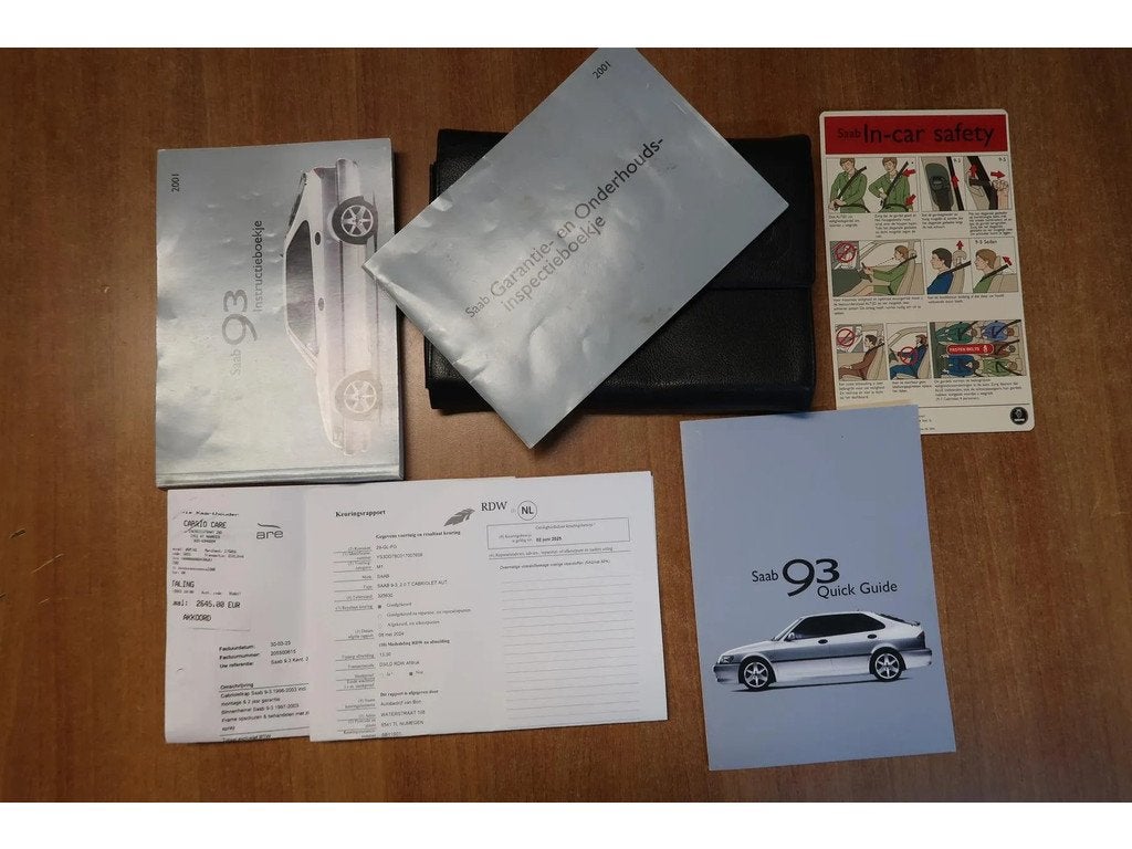 Saab 9-3 Cabrio 2.0t SE Design Edition (bj 2001, automaat), foto 8