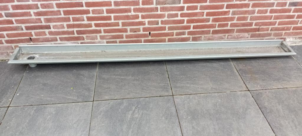 Zinken  goot 2.5 meter lang., Tuin en Terras, Ophalen of Verzenden