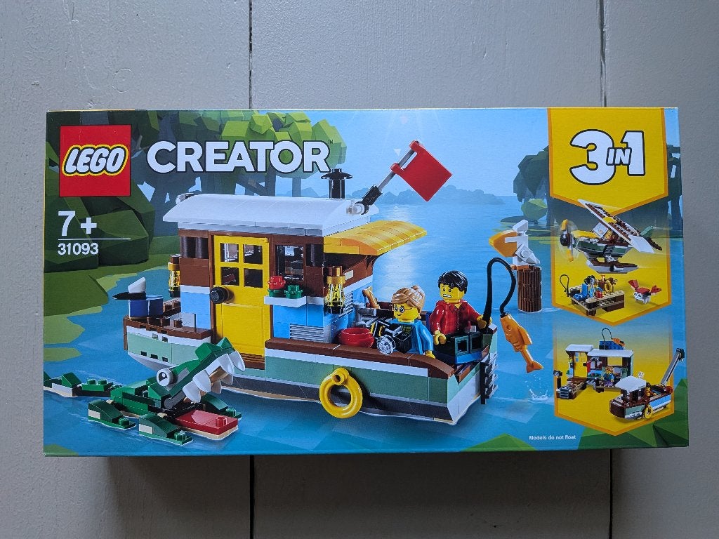 LEGO Woonboot aan de rivier 31093 NIEUW in ongeopende doos, Inclusief accessoires, Lego, Nieuw, Ophalen of Verzenden