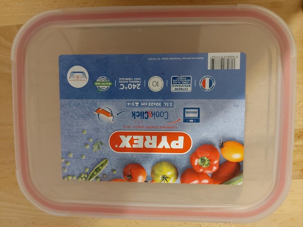 Pyrex vershouddoos/ovenschaal, Ophalen of Verzenden, Nieuw
