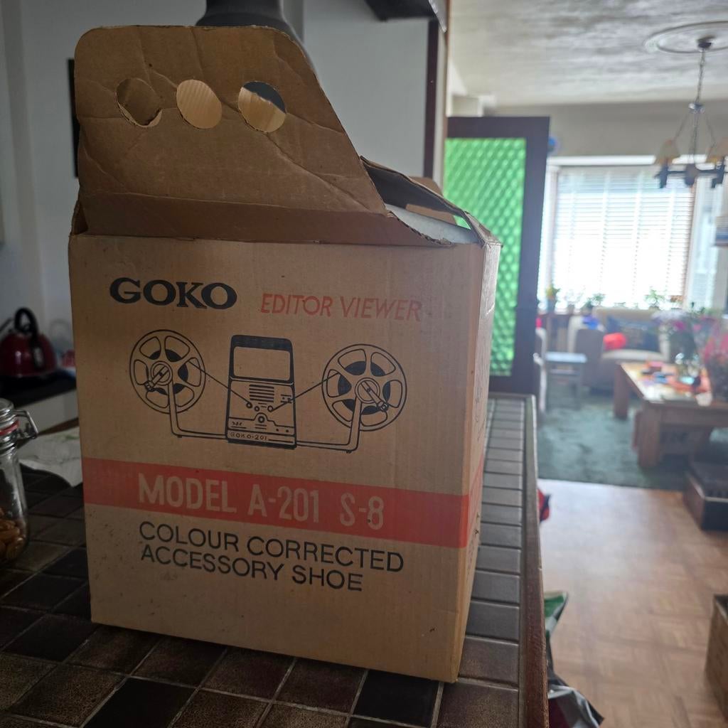 Goko Editor Viewer Model A-201 S-8 Filmbetrachter, Ophalen of Verzenden, Accessoire
