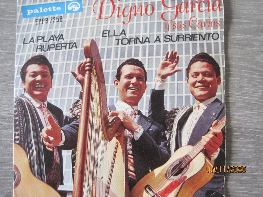 Digno Garcia  -  La playa, Cd's en Dvd's, Vinyl Singles, Gebruikt, 7 inch, Pop, EP