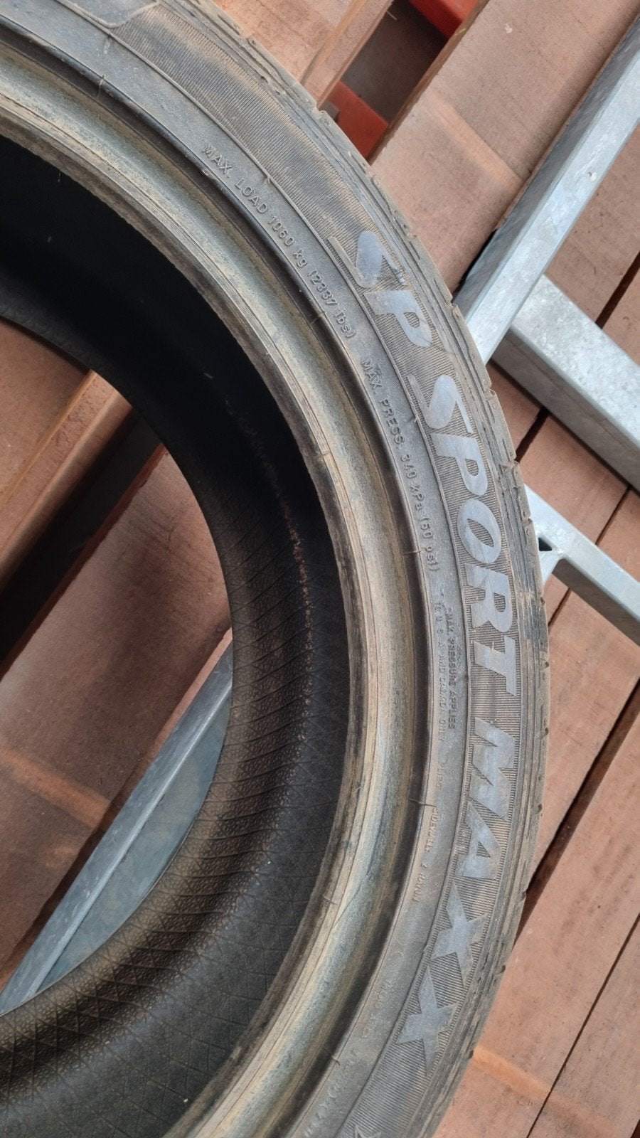Gebruikte Dunlop SP Sport Maxx band, Ophalen of Verzenden, Gebruikt