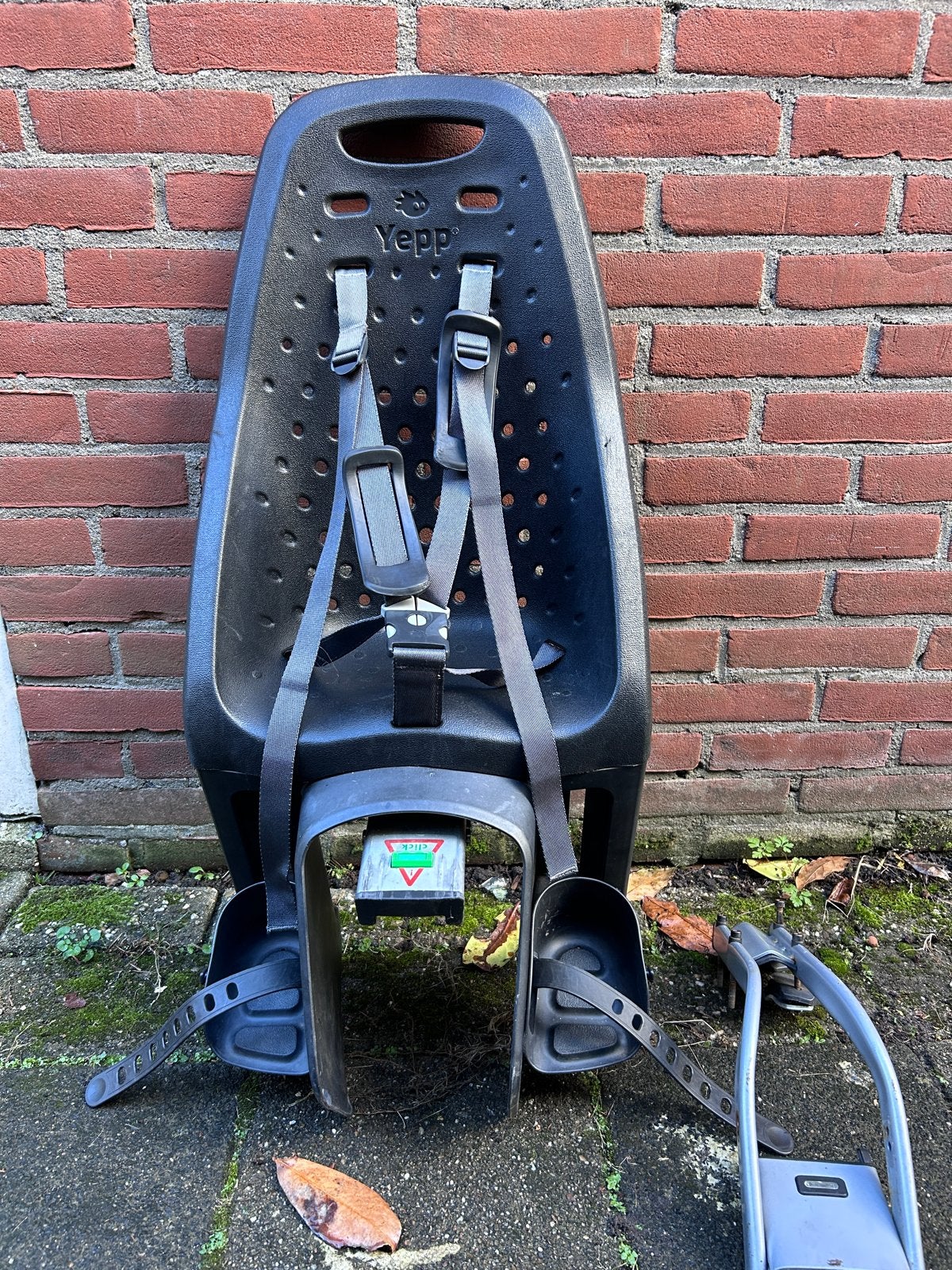 Yepp Achterzitje Fietsstoeltje met zadelbuis bevestiging, Fietsen en Brommers, Achterzitje, Ophalen of Verzenden, 9 t/m 36 kg
