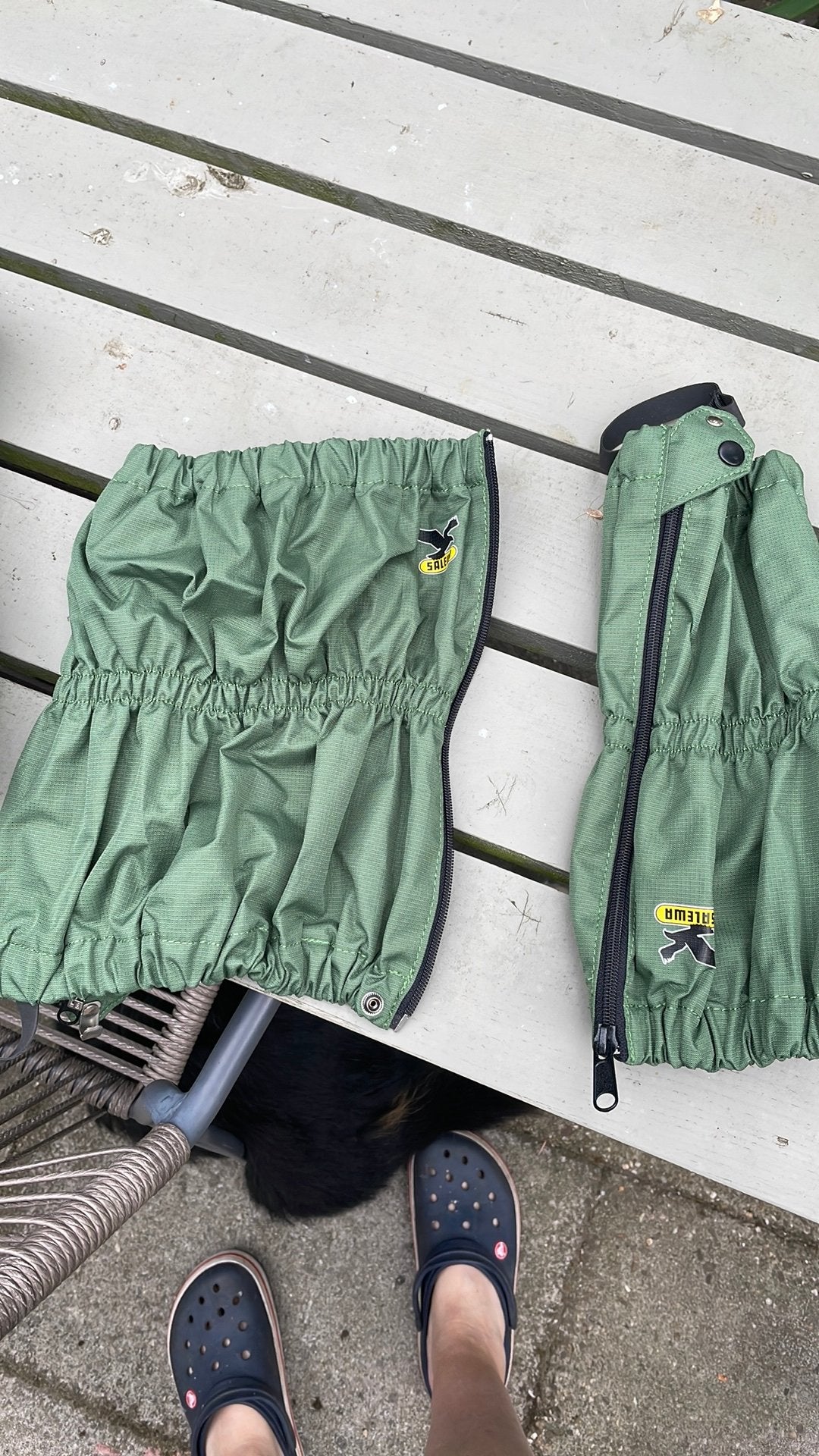 2 sets gamaschen voor kinderen, Sport en Fitness, Ophalen of Verzenden, Gebruikt