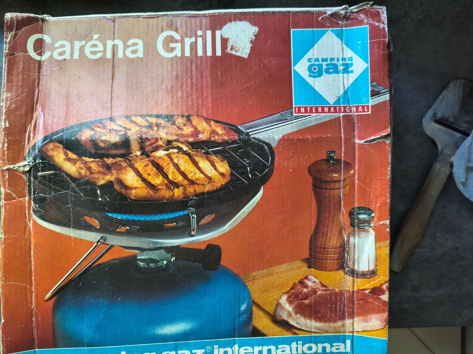 Campingaz Carena Grill - Draagbare Gasbarbecue, Ophalen of Verzenden, Gebruikt