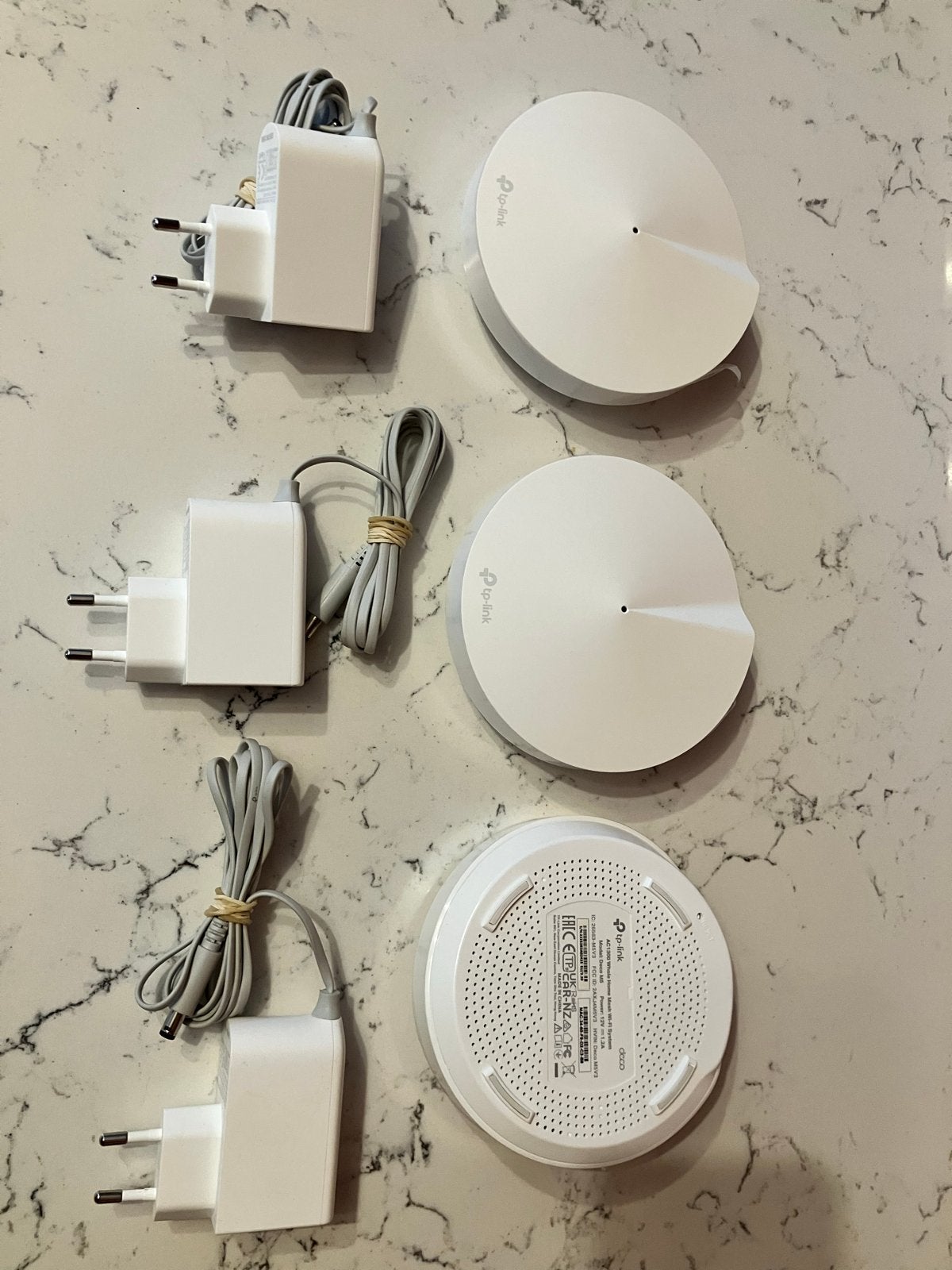TP-Link Deco M5 Mesh WiFi Systeem (3 units), Ophalen of Verzenden, Gebruikt, Router