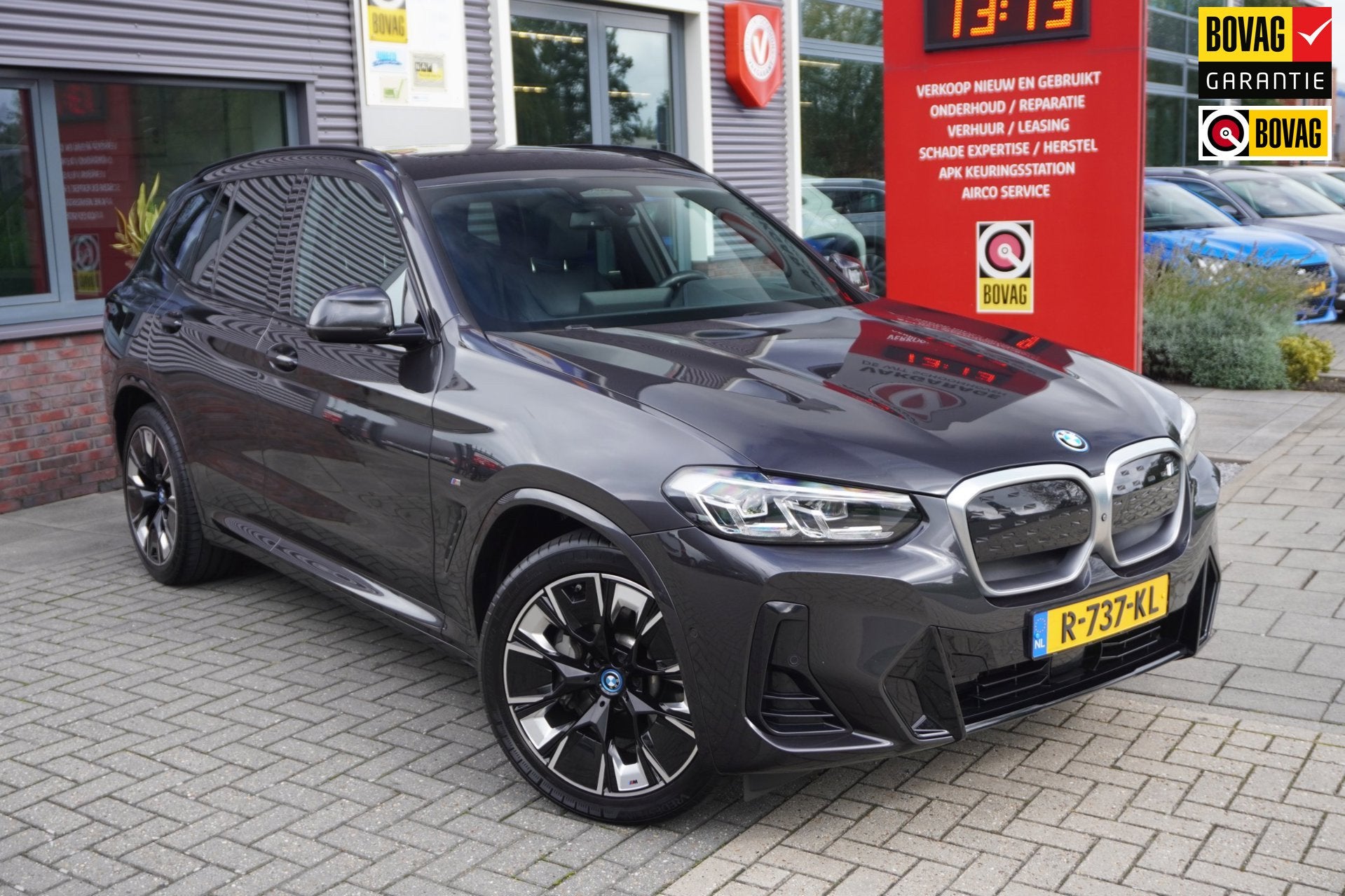 BMW IX3 High Executive 80 kWh SOH 93,4% / M Sport / Pano / L, Achterwielaandrijving, Gebruikt, 1333 min, 2155 kg