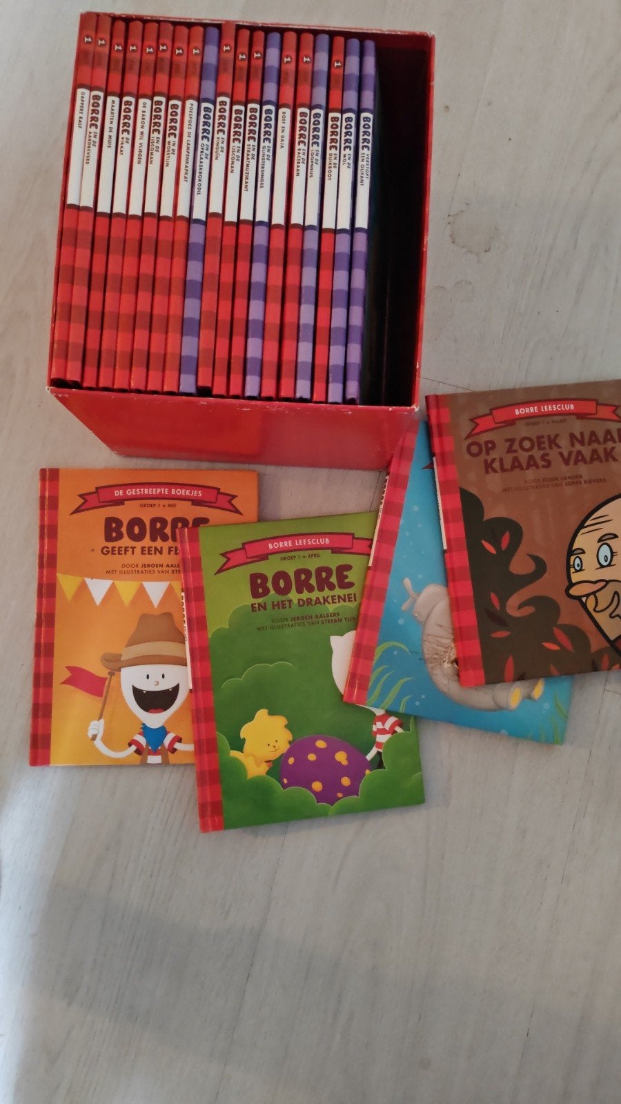 Borre Leesclub Boekjes - Groep 1 en Groep 1/2, Ophalen of Verzenden, Gelezen, 3 tot 4 jaar