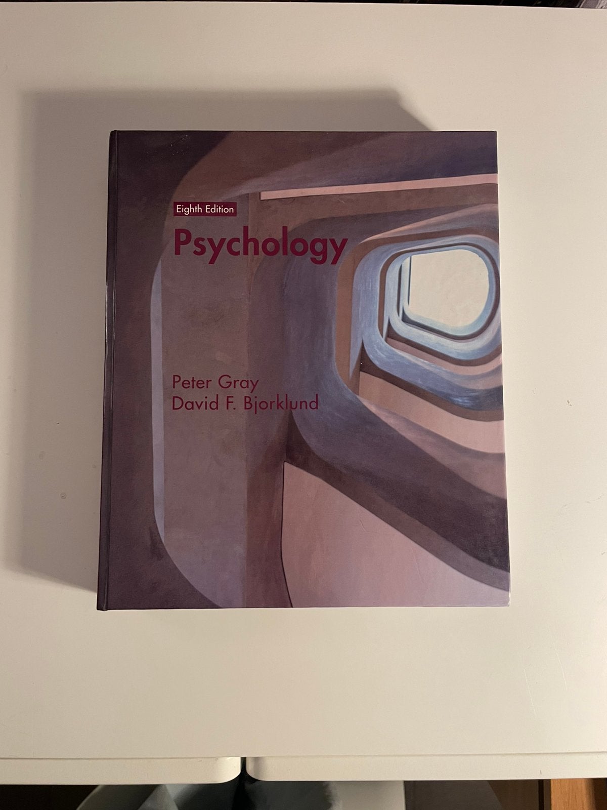 Psychology 8th Edition  Peter O. Gray, David F. Bjorklund, Ophalen, Zo goed als nieuw, Architecten