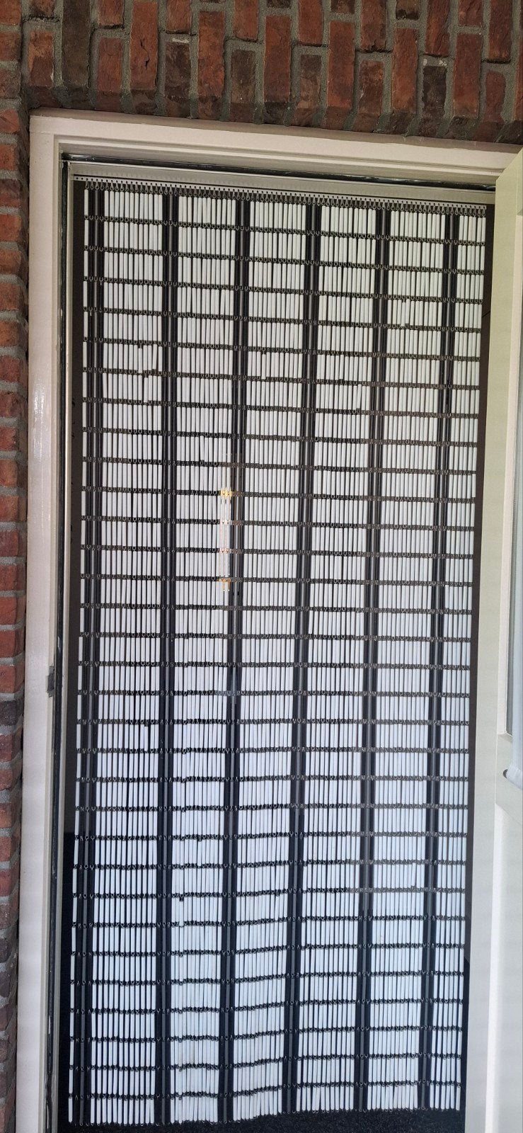 Sun-Arts Vliegengordijn - 204x90 cm, schoon en compleet, Overige merken, Ophalen of Verzenden, Kunststof, Zwart