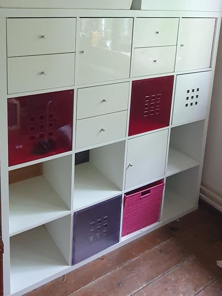 Ikea vakkenkast, Ophalen, Gebruikt, 100 tot 150 cm, 100 tot 150 cm