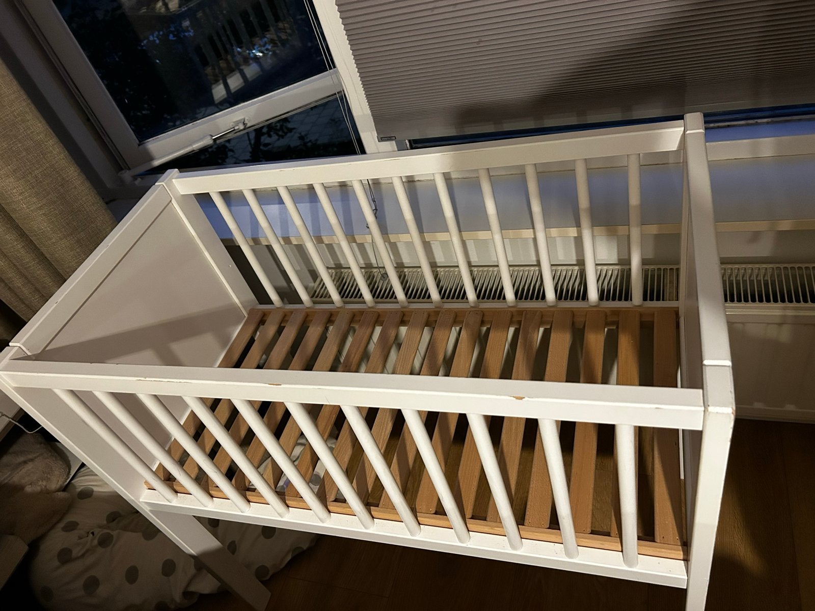 Wiegje 80/90 x 40cm, Kinderen en Baby's, Ophalen, Gebruikt, Ledikant