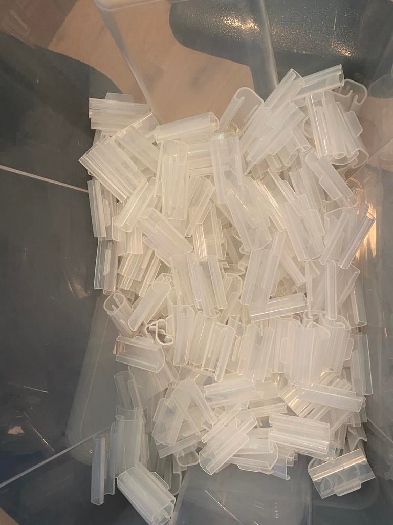 Véél IKEA Samla deksel clips 11 & 22L (uit de winkel), Doe-het-zelf en Verbouw, Kratten en Dozen, Overige typen, Minder dan 50 cm