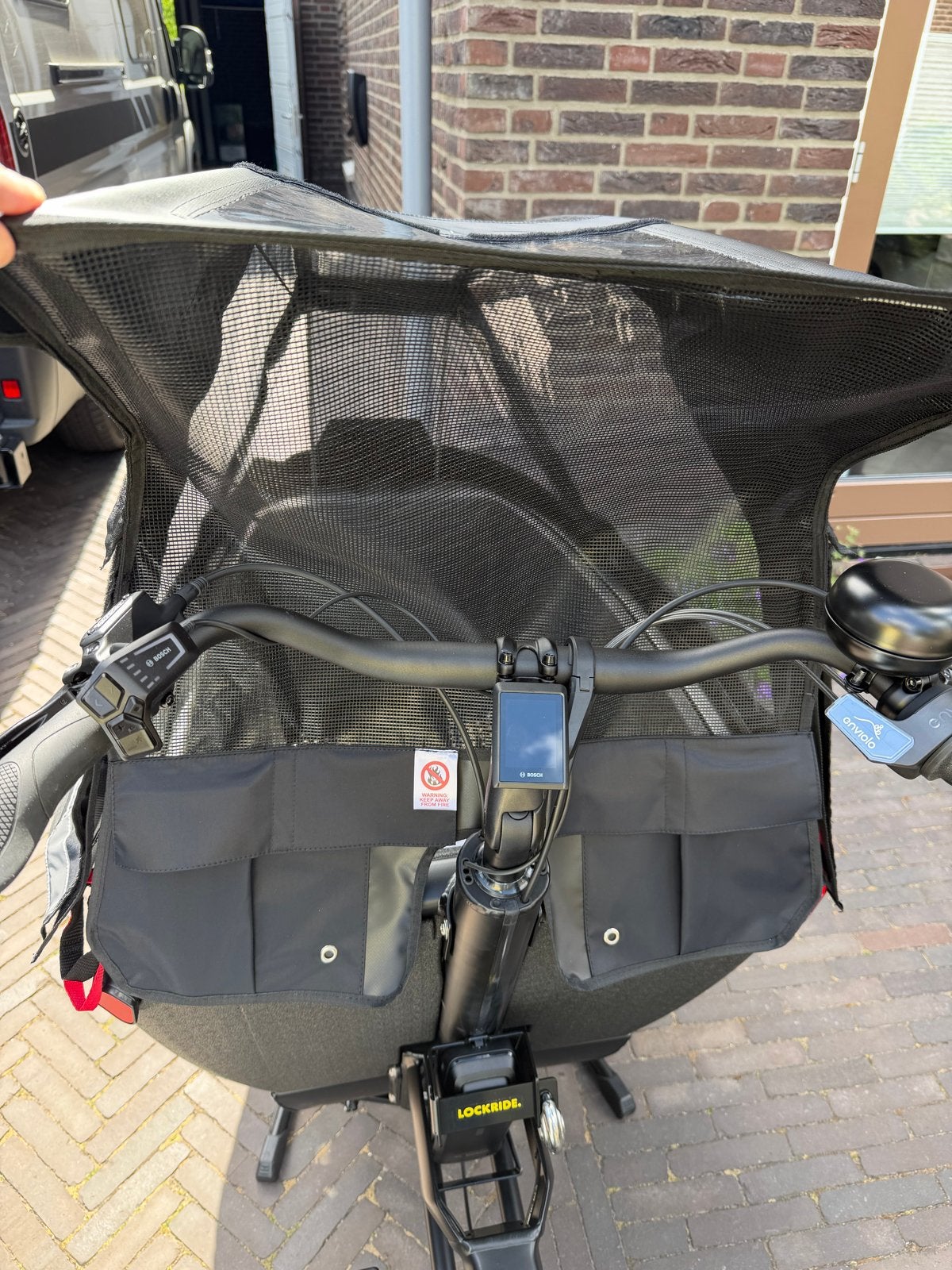 Nieuwe regenkap: Urban Arrow FamilyNext Advanced bakfiets, Ophalen, Nieuw, Overige typen, Minder dan 20 kg
