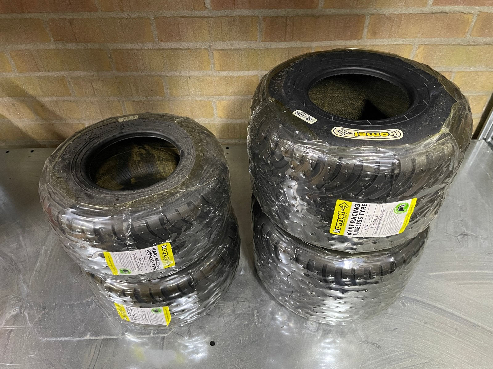 Nieuwe set Komet K1W Regenbanden voor Kart, Ophalen, Nieuw, Onderdelen Kart
