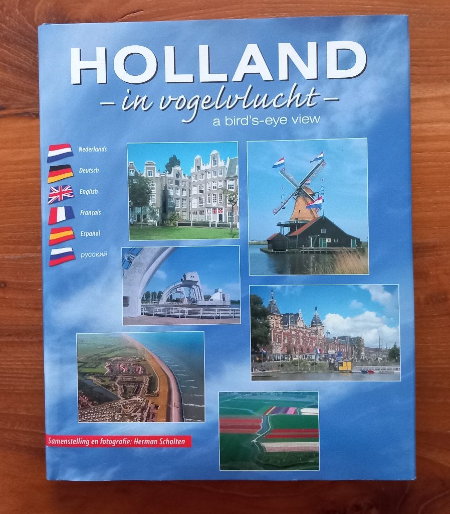 Holland in vogelvlucht, Boeken, Ophalen of Verzenden, 20e eeuw of later, Zo goed als nieuw, Herman Scholten