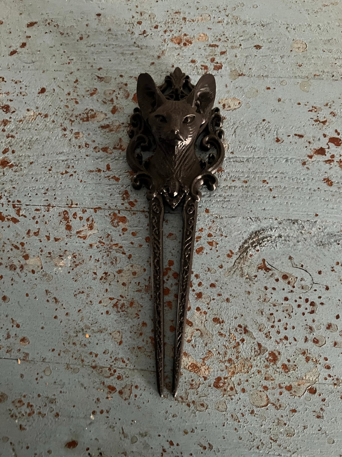 Haarspeld met Sphynx kat design, Ophalen of Verzenden, Nieuw