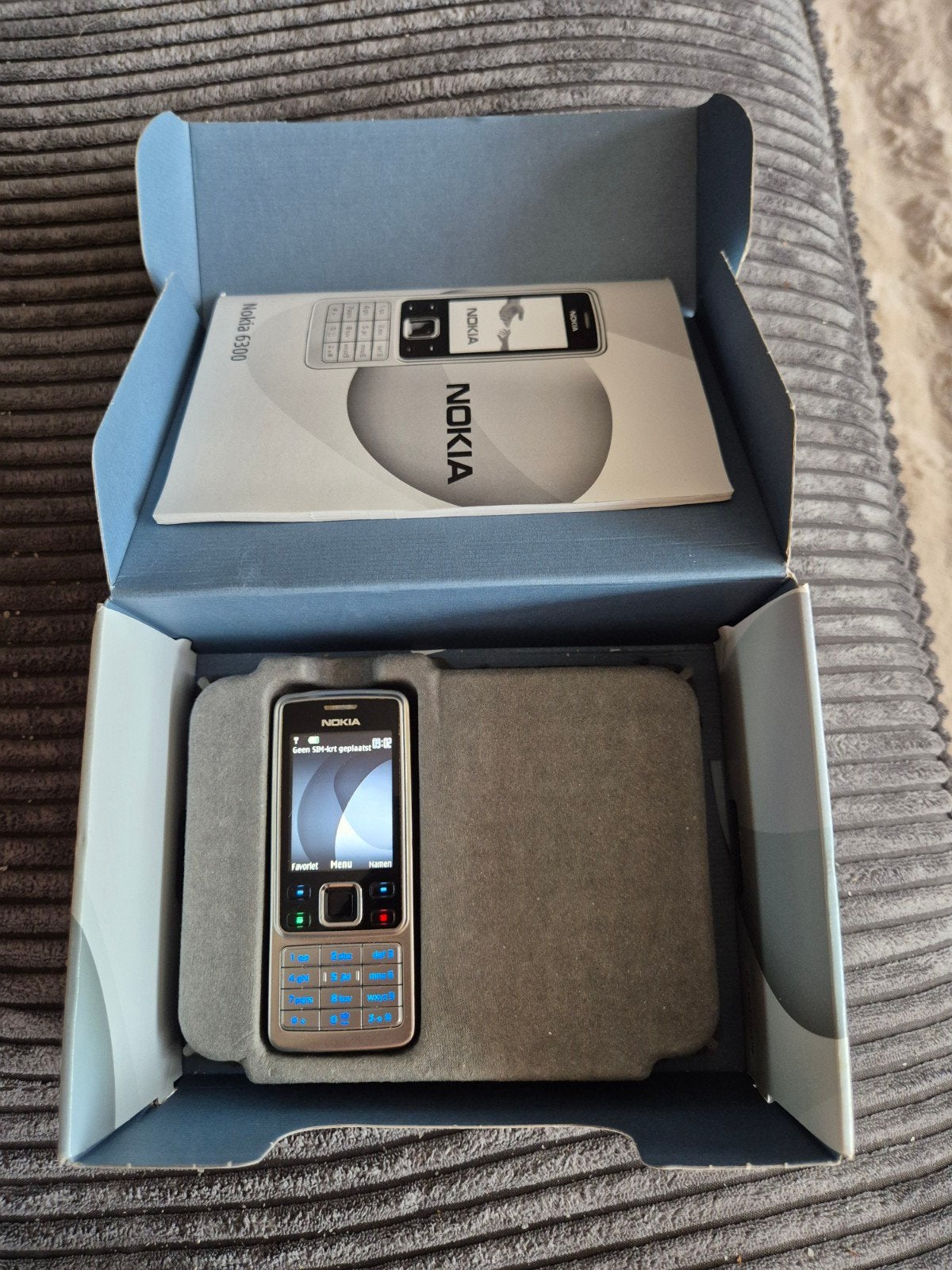 Nokia 6300 zgan, Ophalen of Verzenden, Zo goed als nieuw, Zwart