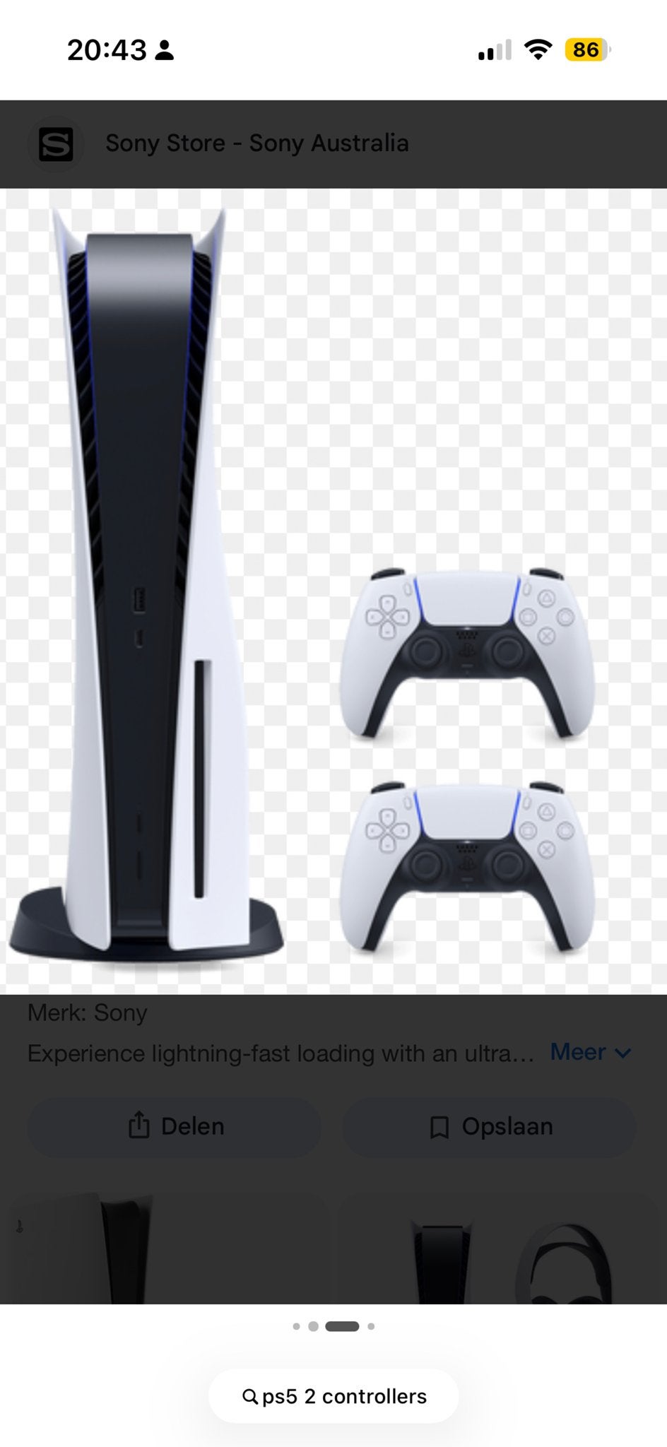 PS5 Digital Edition met 2 controllers gezocht, Ophalen of Verzenden, Gebruikt