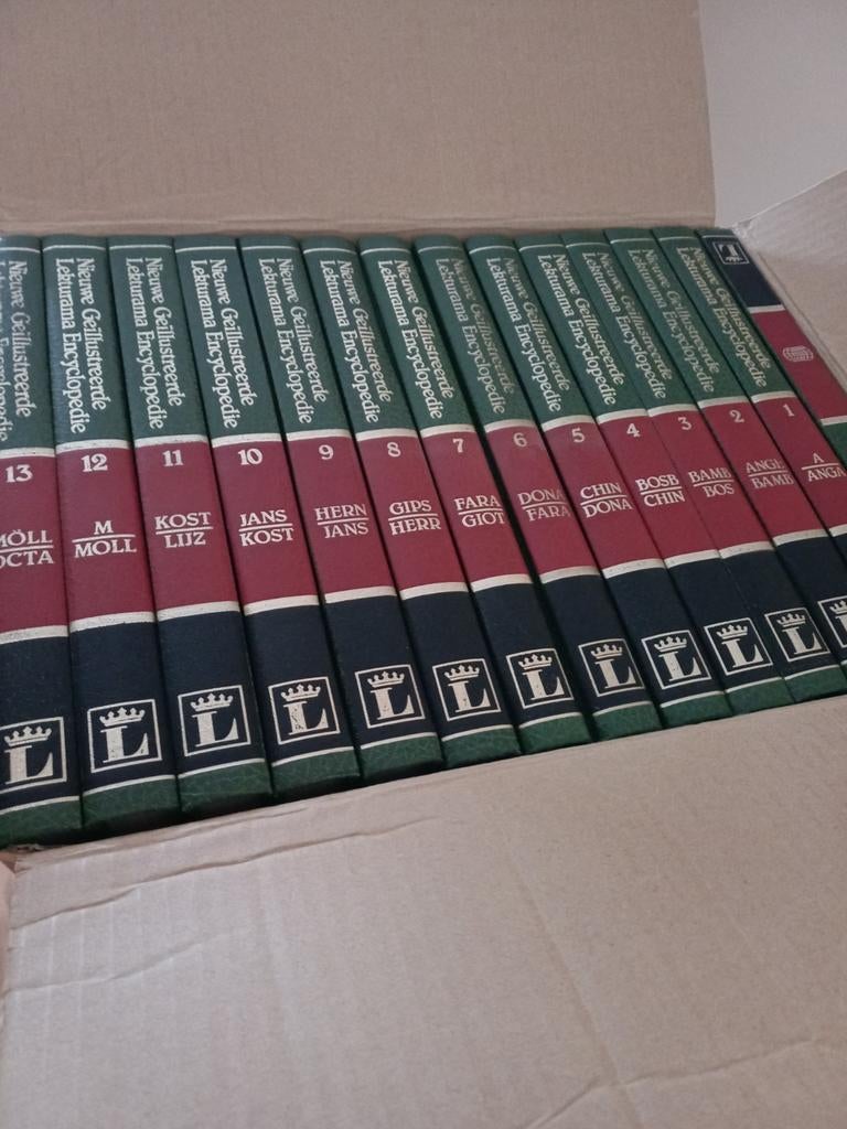 Nieuwe Geïllustreerde Lebrunna Encyclopedie - Complete serie, Ophalen of Verzenden