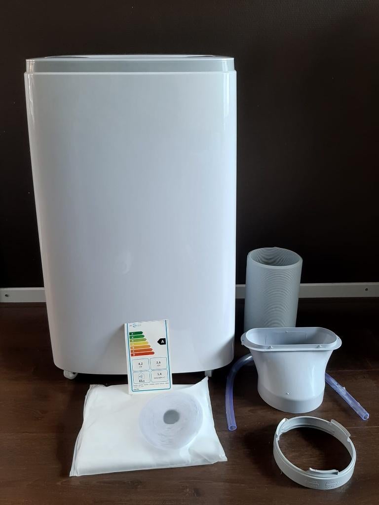 Mobiele Airco 14.000 BTU – Nieuw in Doos – Stil & Krachtig, Witgoed en Apparatuur, Airco's, Ophalen, Minder dan 60 m³, Timer, Nieuw