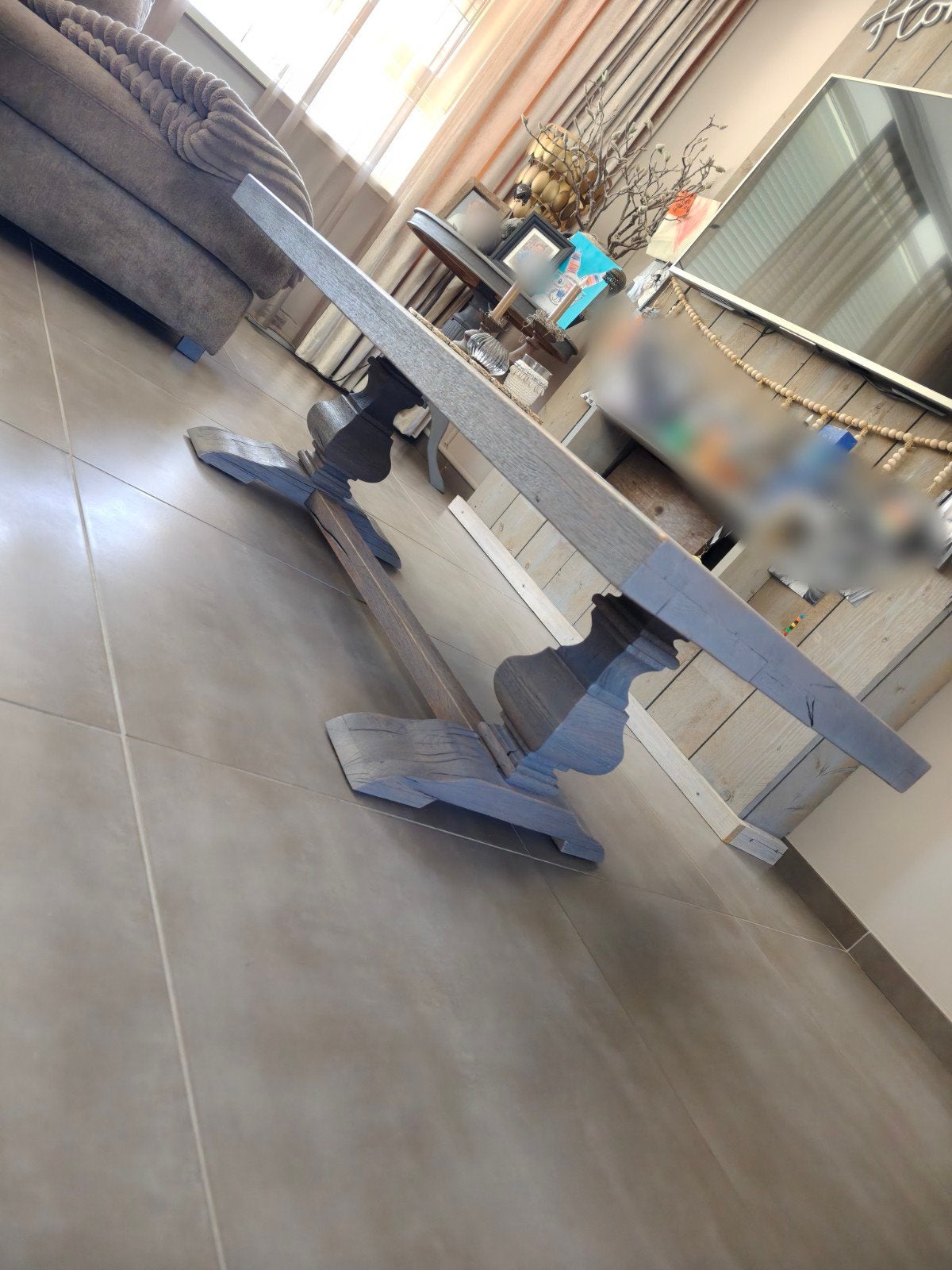 Zeer mooie eikenhouten salontafel!, Ophalen, 100 tot 150 cm, 50 tot 100 cm, Zo goed als nieuw