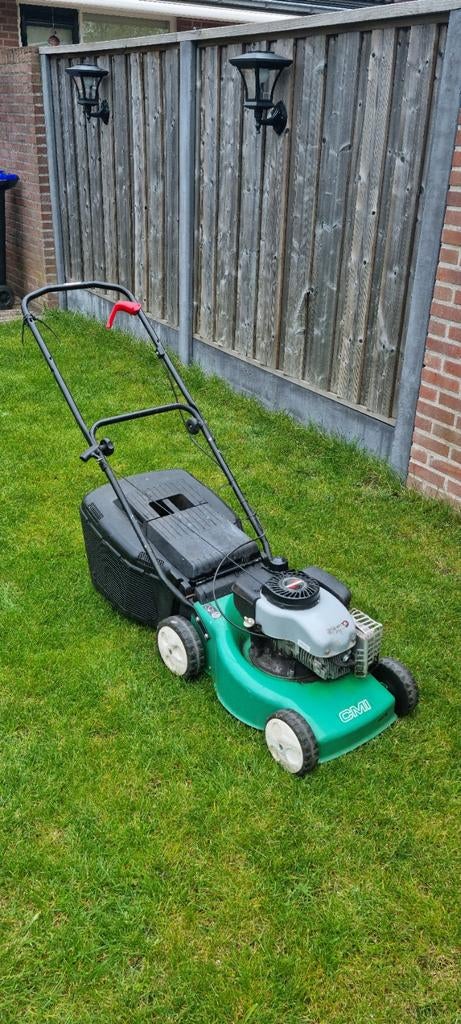 Benzine loop / duwmaaier, Tuin en Terras, Ophalen, Cirkelmaaier, Gebruikt, CMI