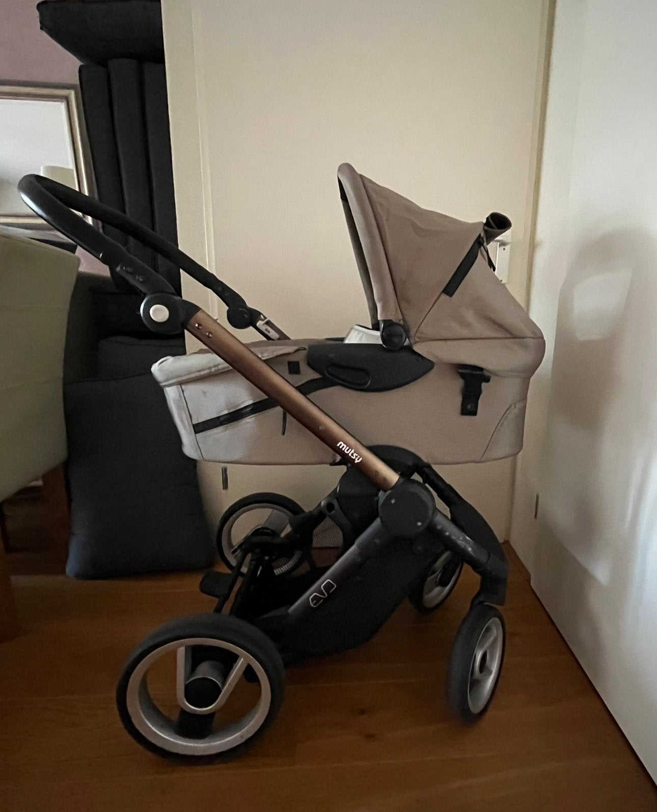 Mutsy Evo wandelwagen, Ophalen, Gebruikt, Combiwagen, Mutsy
