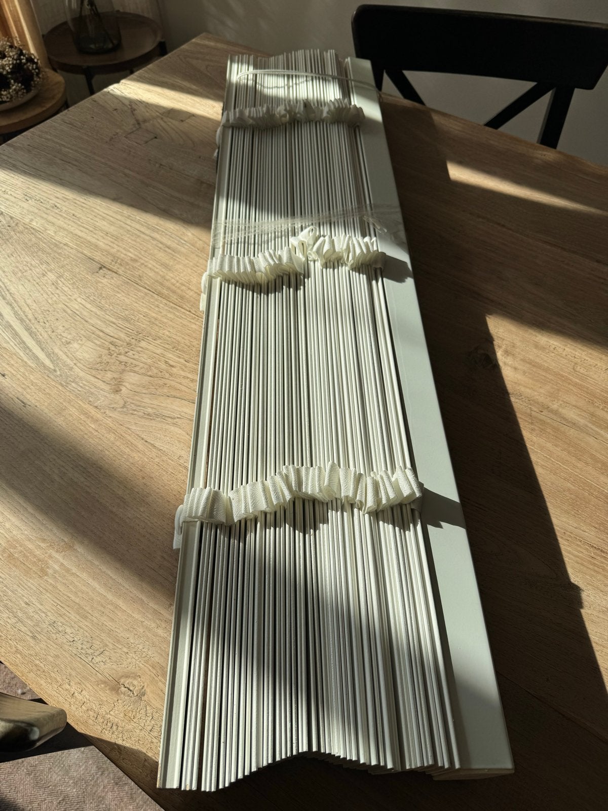 jaloezieën lamellen, wit, 100 cm breed, Ophalen, 80 tot 120 cm, Overige typen, Nieuw
