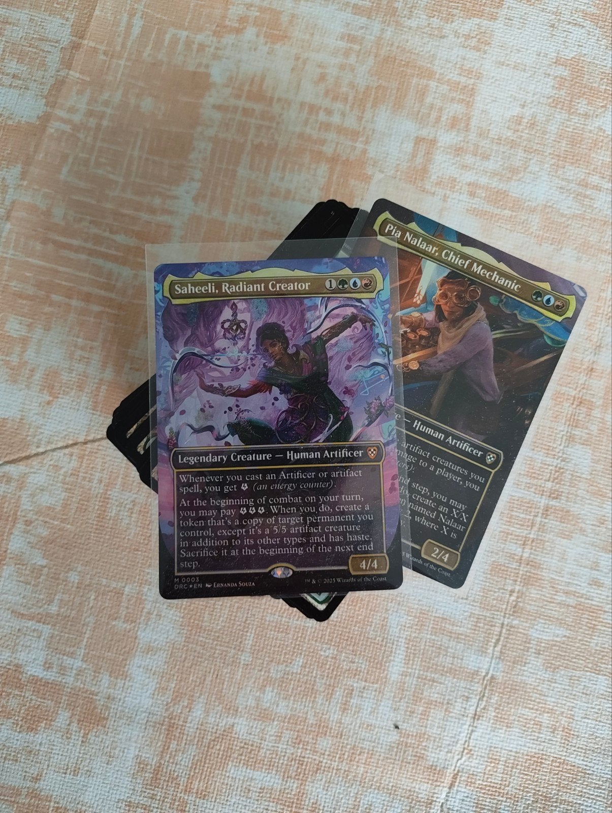 Commander Deck: Saheeli (Magic: The Gathering), Hobby en Vrije tijd, Verzamelkaartspellen | Magic the Gathering, Gebruikt, Speeldeck