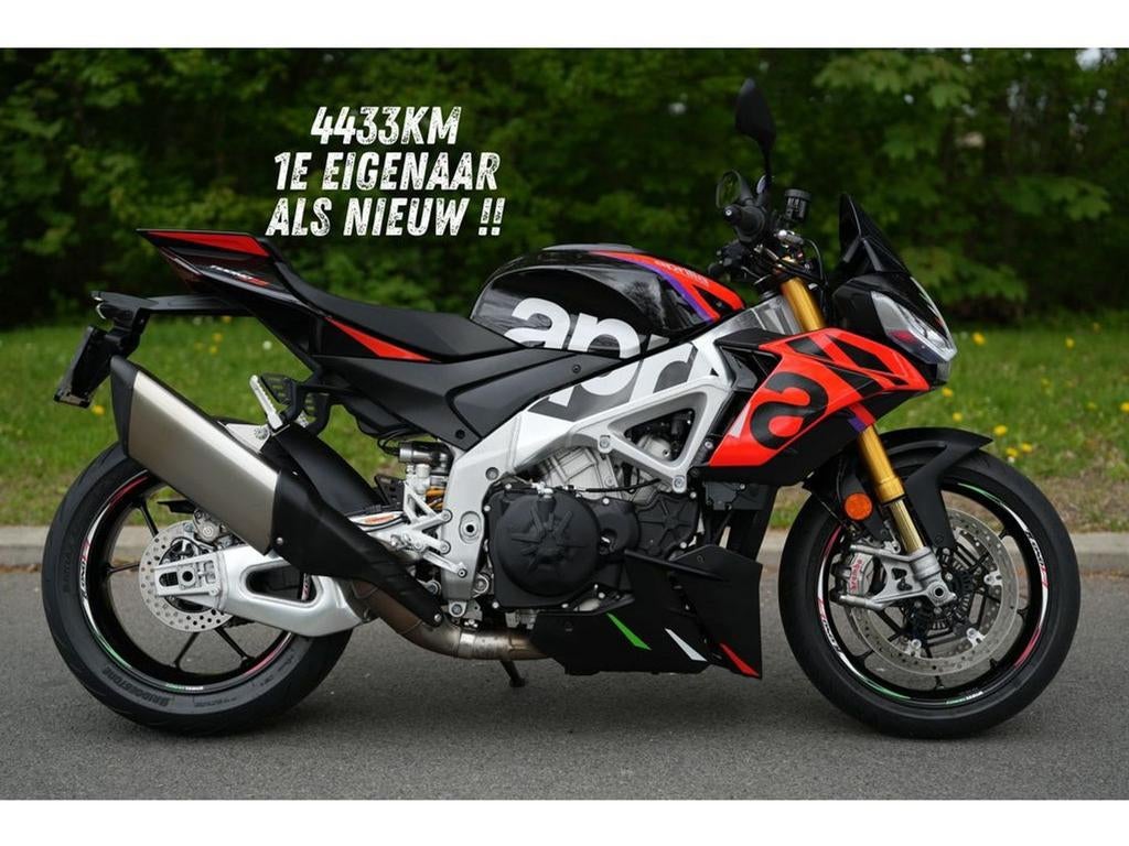 Aprilia Tuono v4 Factory | Als Nieuw !! (bj 2024) 4,433 km, 1077 cc, 4 cilinders, Motorrijbewijs A, Bedrijf