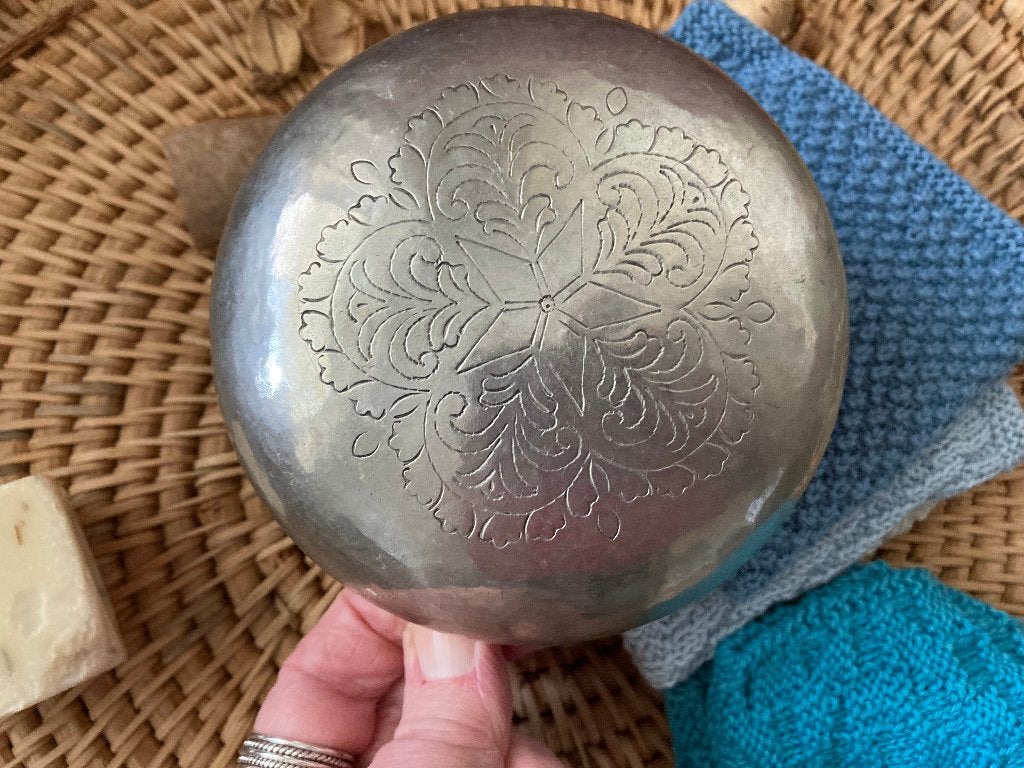 Authentiek en antiek Marokkaans hamam schaaltje uit  Fez, Antiek en Kunst, Ophalen of Verzenden